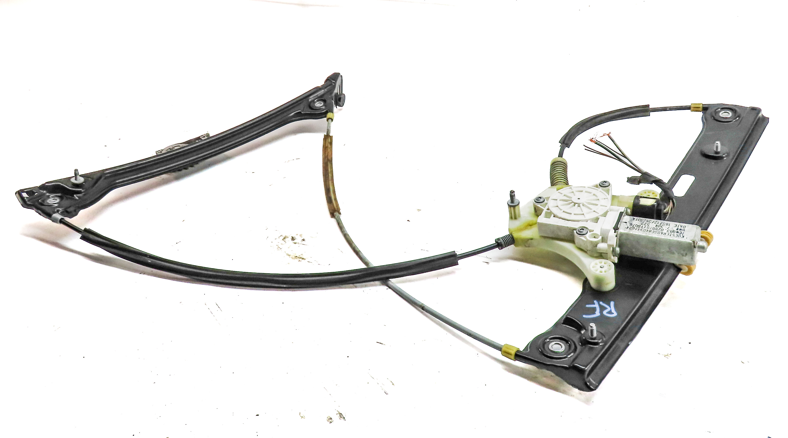 12-18 BMW 6-SERIES F12 F13 2-DOOR RIGHT PASSENGER DOOR WINDOW REGULATOR & MOTOR — exact item pictured