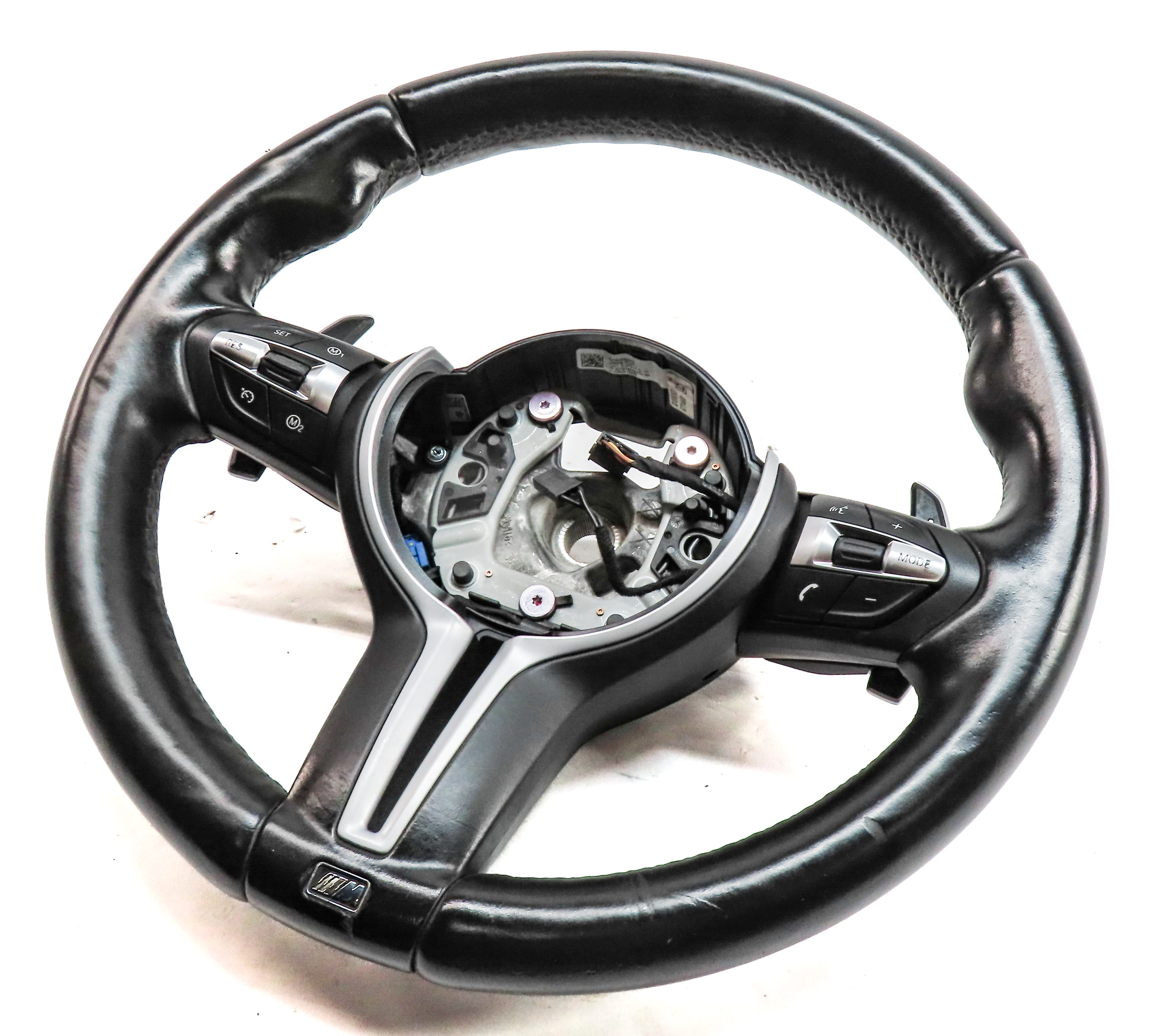 2012-2019 BMW M5 M6 ///M (F06 F10 F12 F13) 3-SPOKE HEATED SPORT STEERING WHEEL — exact item pictured