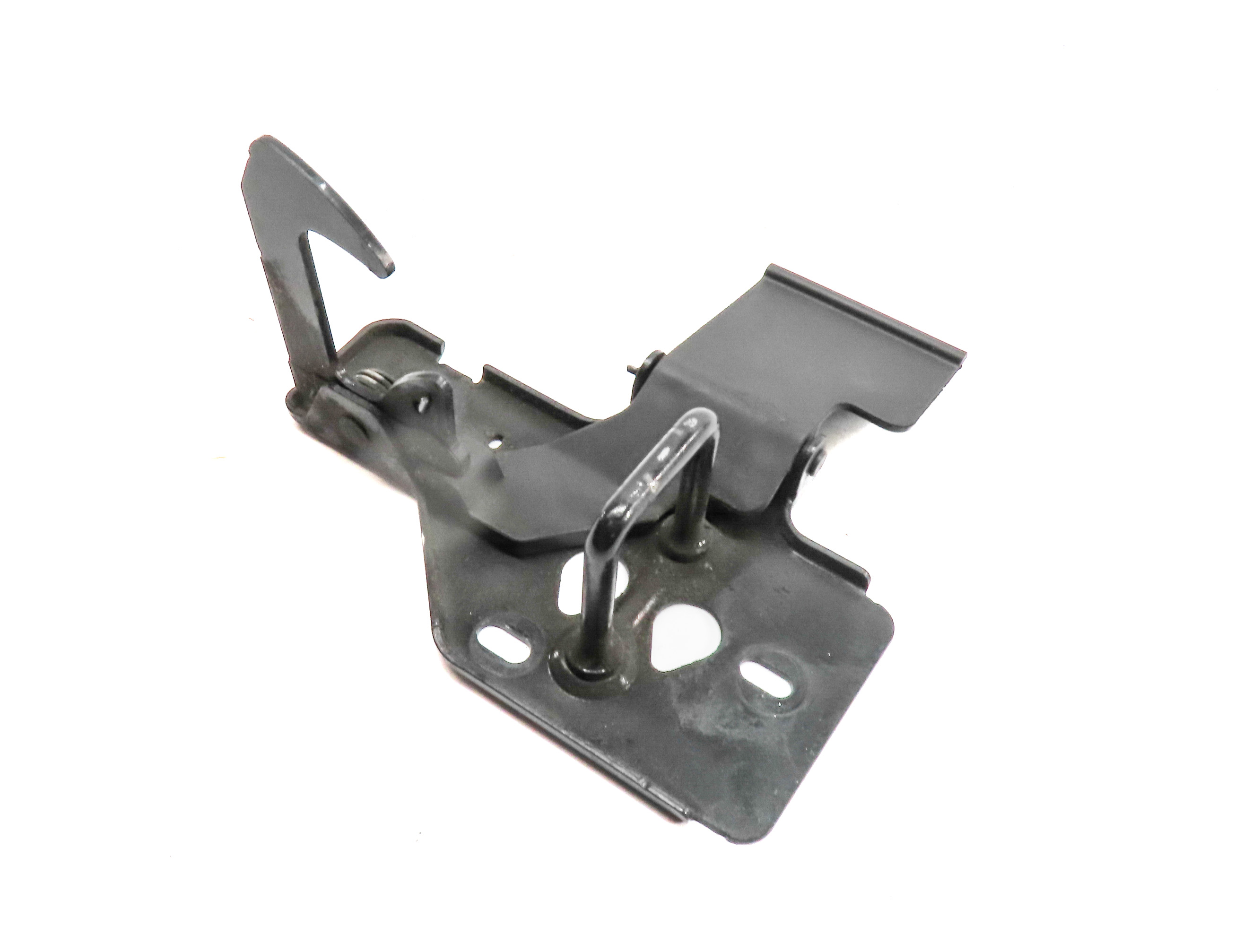 2012 PORSCHE CAYENNE (958) FRONT HOOD SAFETY HOOK CATCH RELEASE HANDLE — exact item pictured