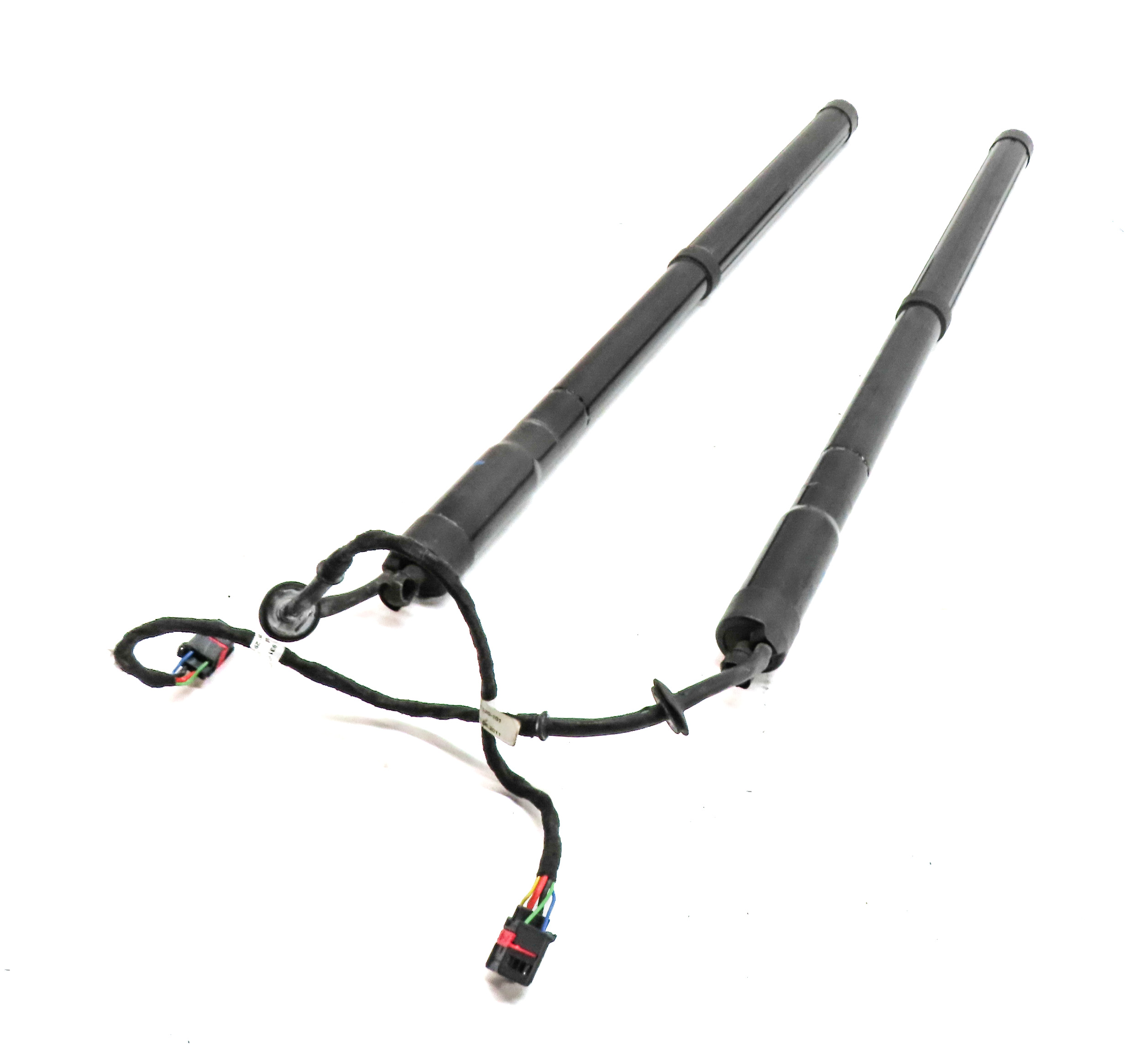 2011-2013 PORSCHE CAYENNE (958) LEFT & RIGHT TRUNK SHOCK STRUT SET/2 (ELECTRIC) — exact item pictured