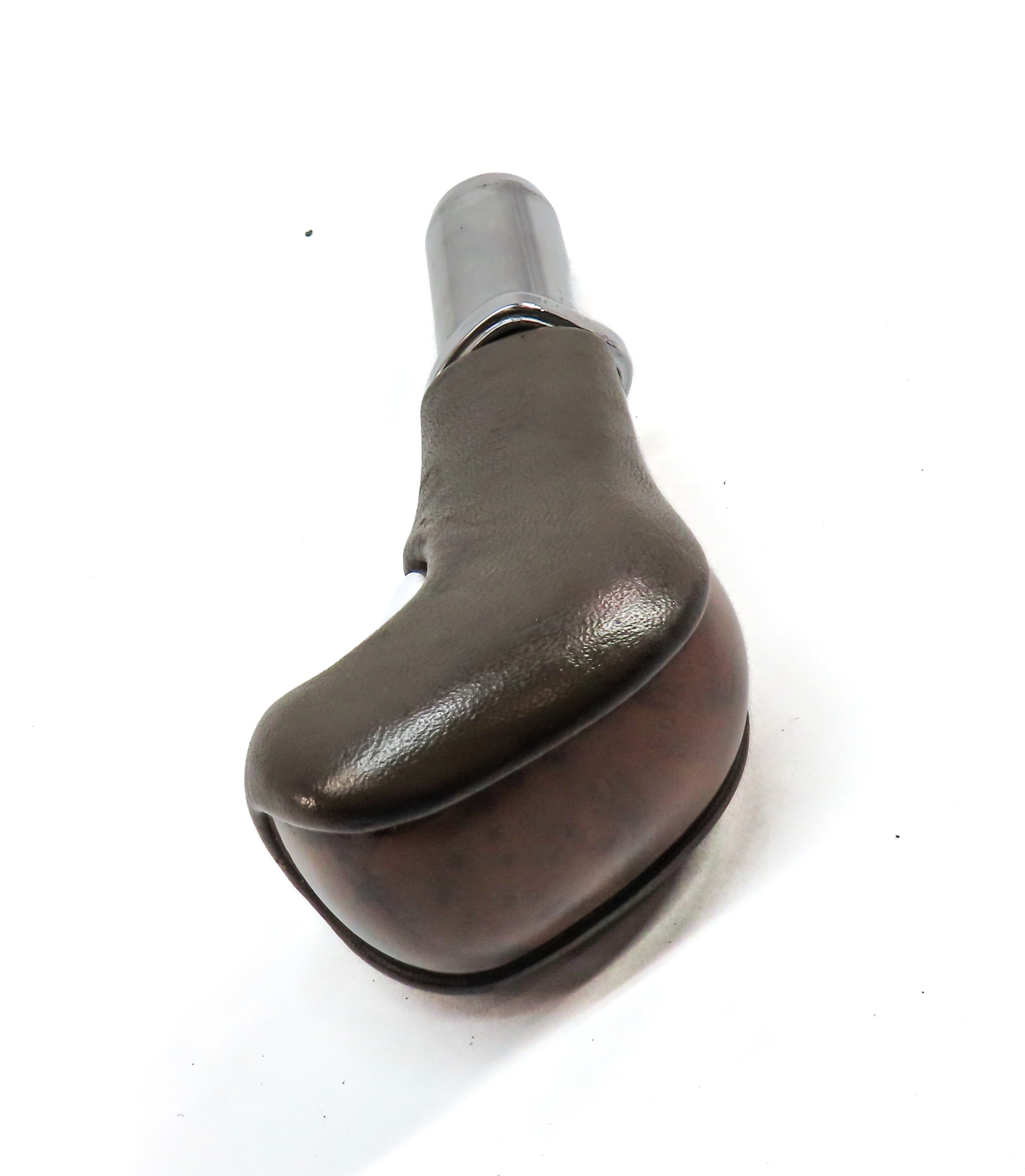 2012 PORSCHE CAYENNE (958) AUTOMATIC TRANSMISSION GEAR SHIFT KNOB (BROWN) — exact item pictured