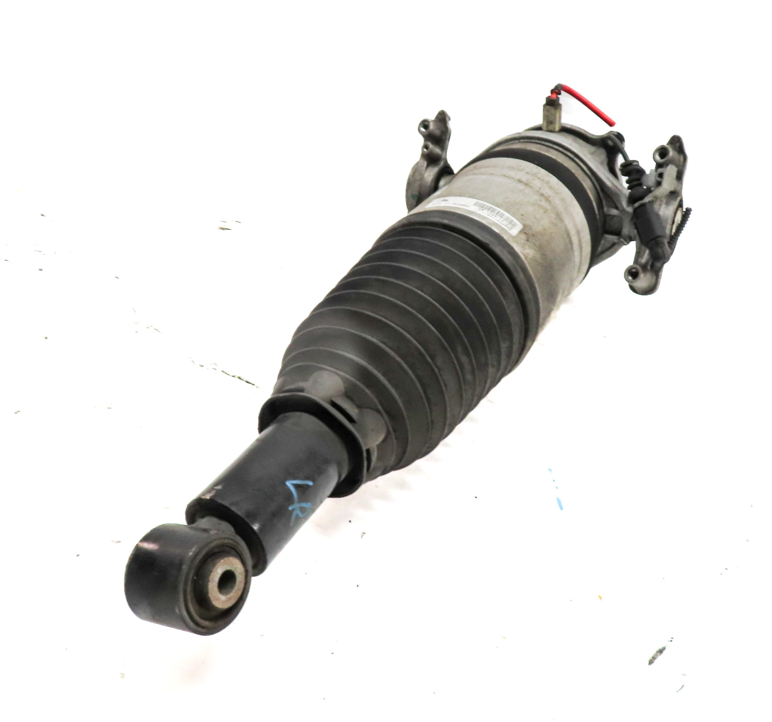 11-18 PORSCHE CAYENNE (958) REAR LEFT DRIVER AIR SUSPENSION VDC SHOCK STRUT — exact item pictured