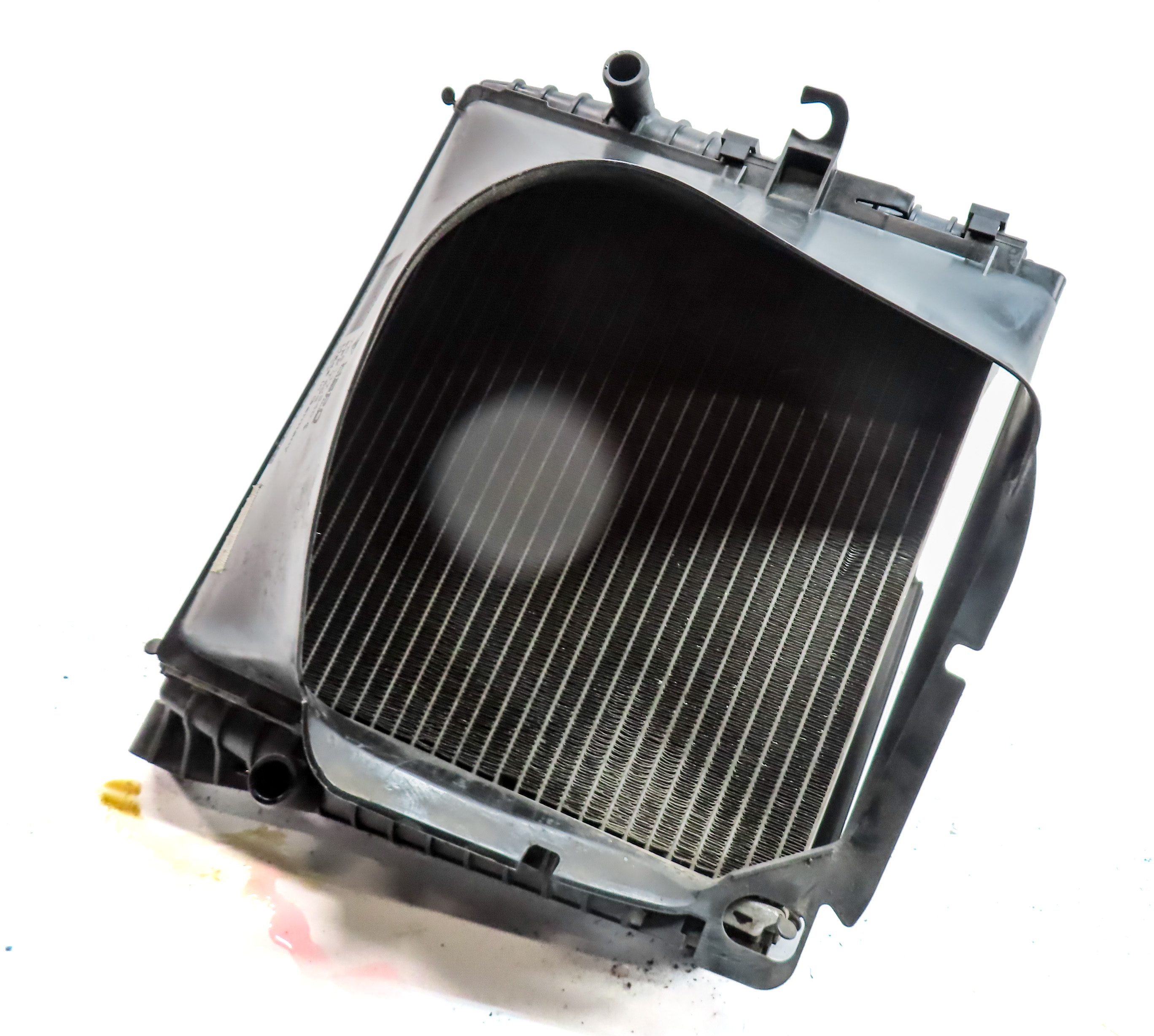 2012 PORSCHE CAYENNE (958) 3.0L (M06.EC) HYBRID RIGHT AUXILIARY RADIATOR — exact item pictured