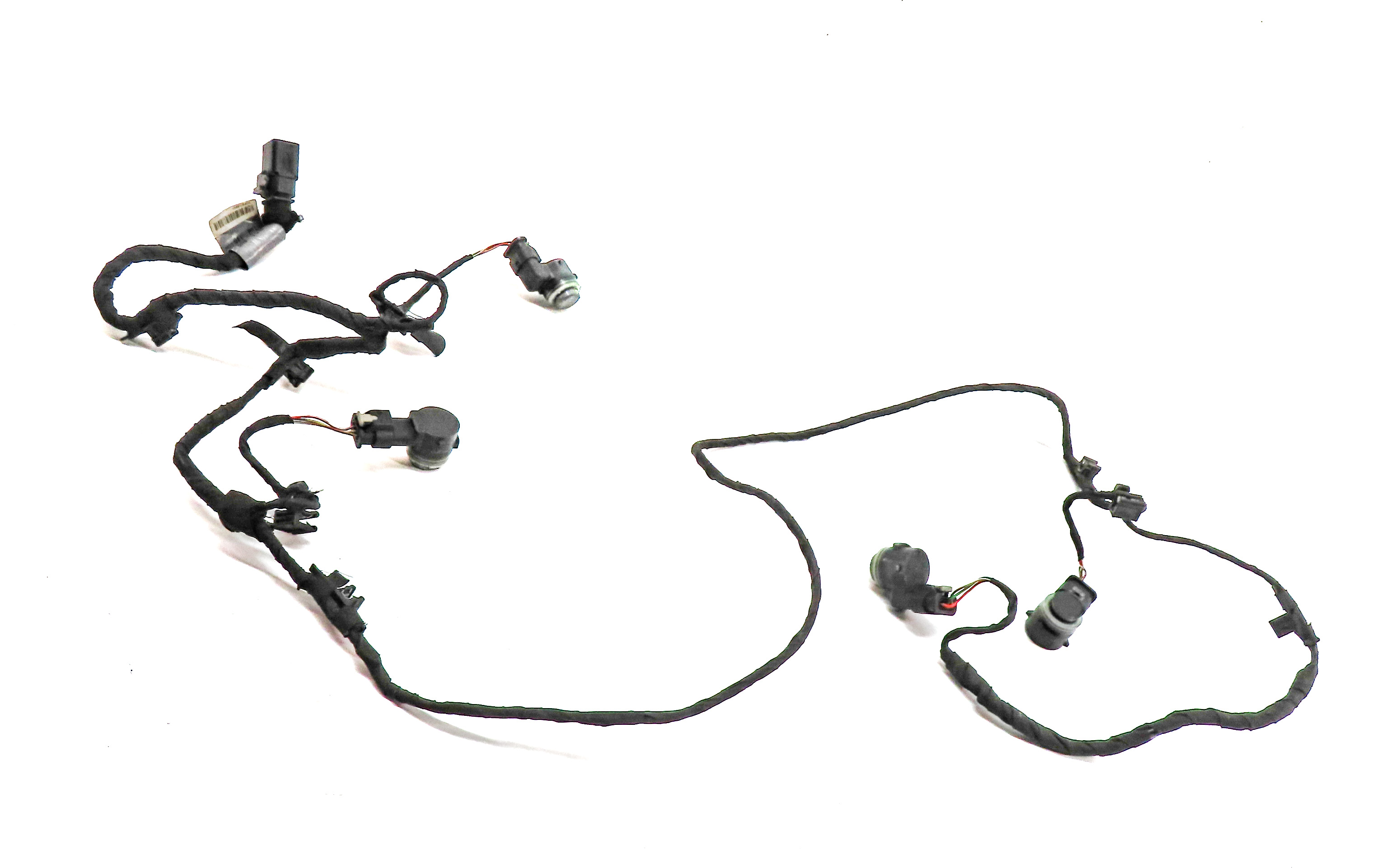 2015 AUDI S3 8V FRONT PARK ASSIST PDC DISTANCE CONTROL WIRE SENSOR SET/4 (Gray) — exact item pictured