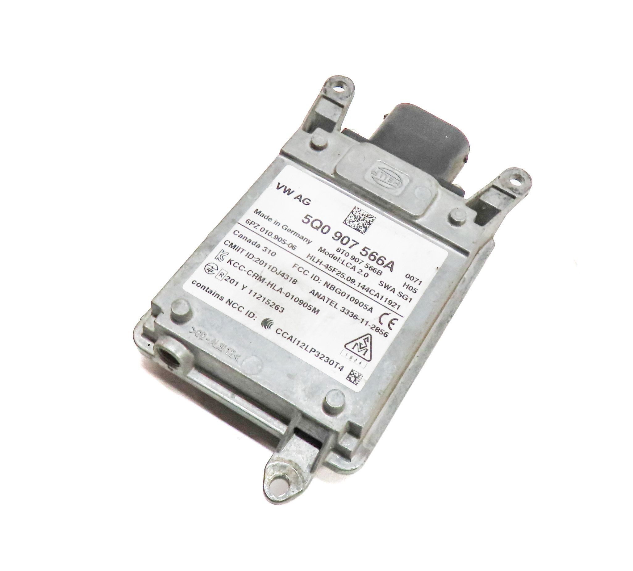 2015-2016 AUDI A3 S3 (8V) BLIND SPOT RADAR SENSOR MODULE (MASTER) — exact item pictured