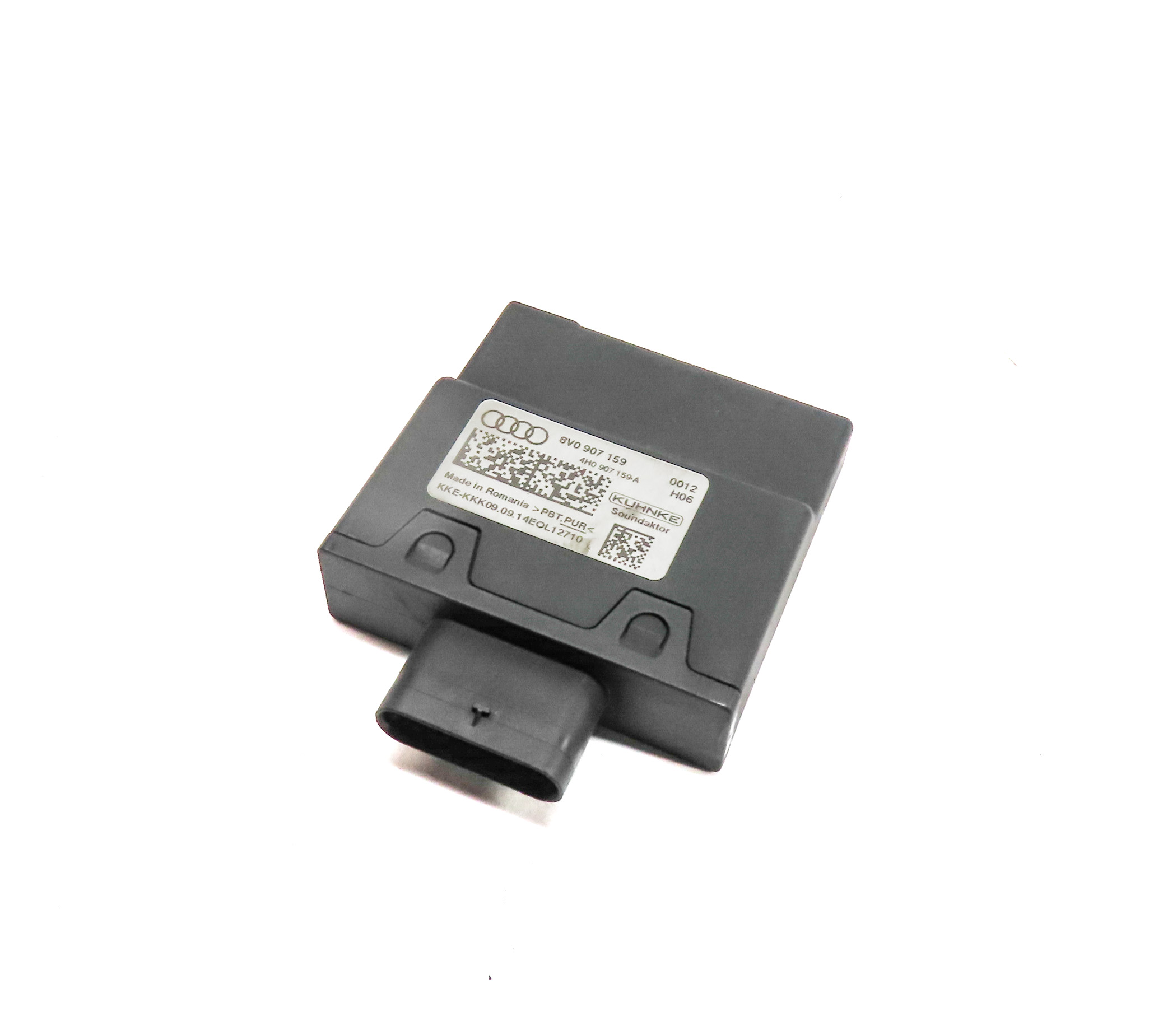 2015 AUDI S3 (8V) BODY PULSE GENERATOR IMPACT SOUND ACTUATOR MODULE UNIT — exact item pictured