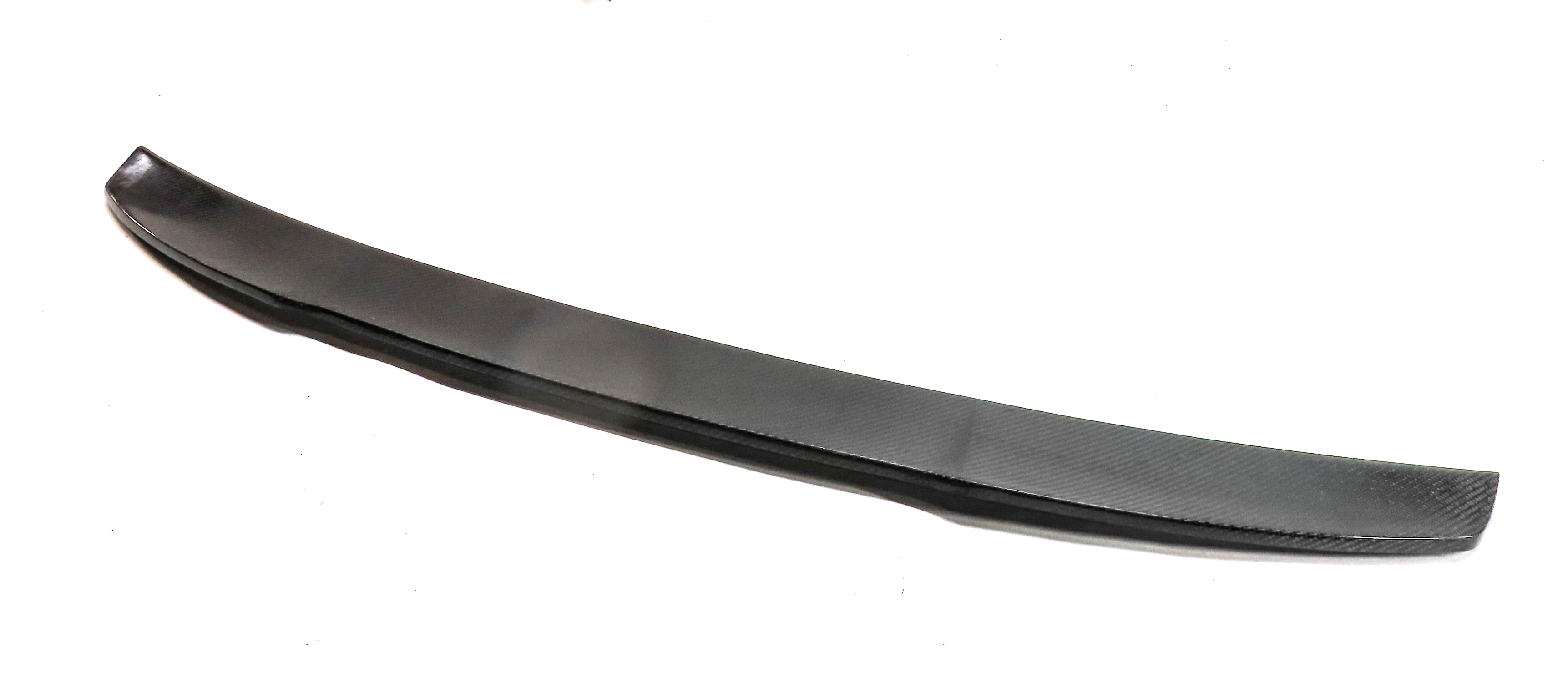 2015 AUDI S3 (8V) AFTERMARKET CARBON FIBER TRUNK LID MOUNT SPOILER WING — exact item pictured