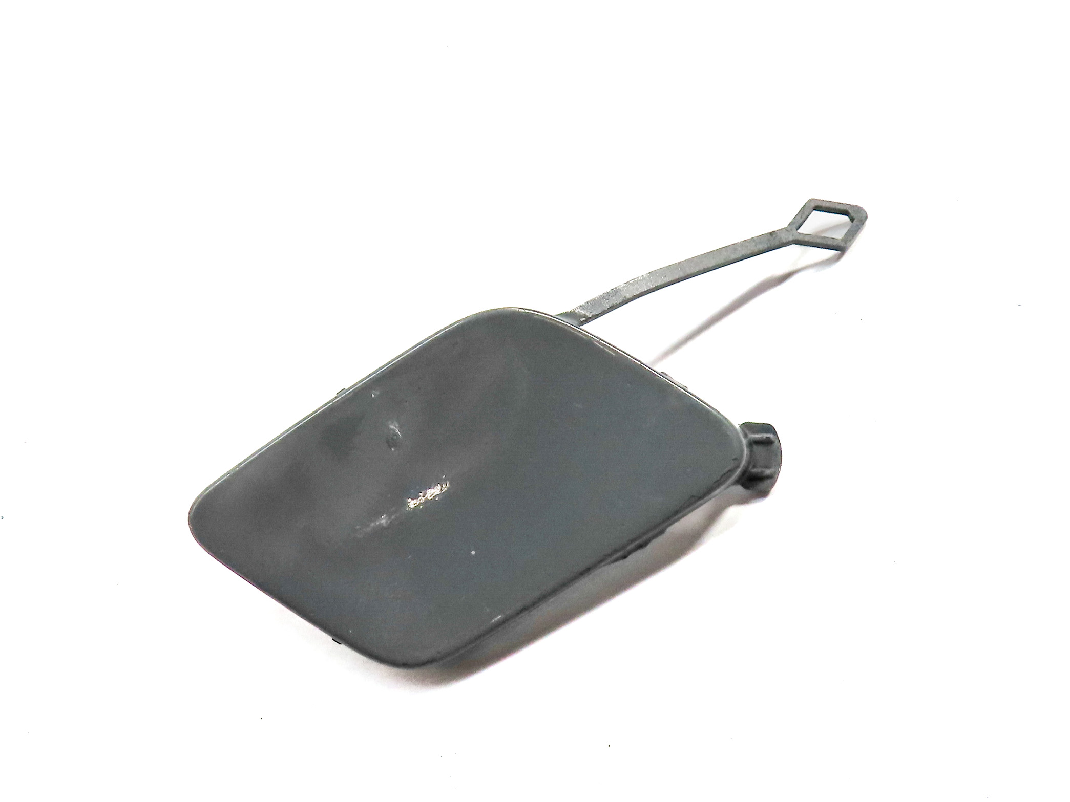 2015 AUDI S3 (8V) FRONT LOWER BUMPER TOWING TOW HOOK LID FLAP COVER (Gray) — exact item pictured