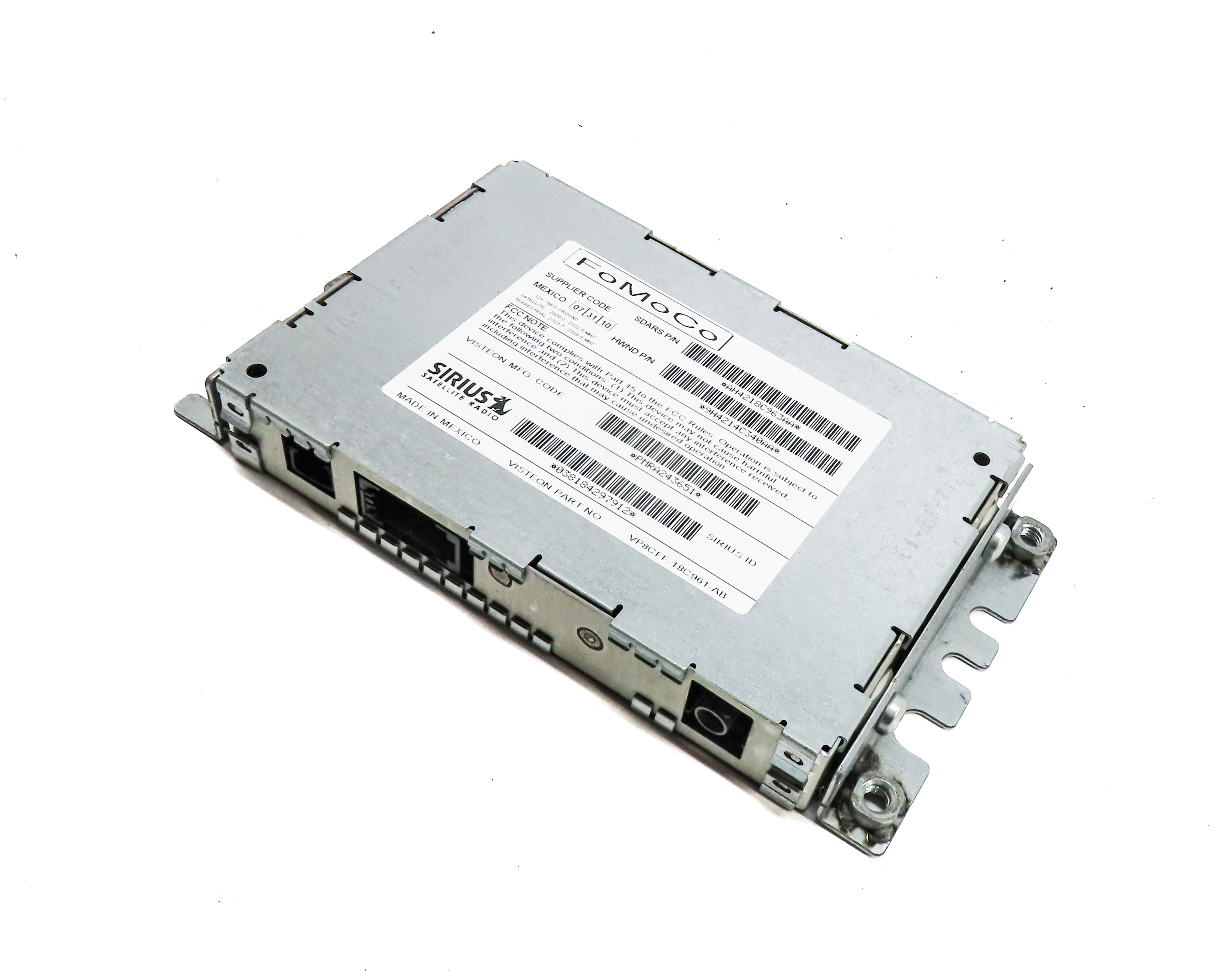 2011 LAND ROVER LR4 (L319) SIRIUS SATELLITE RADIO CONTROL MODULE — exact item pictured
