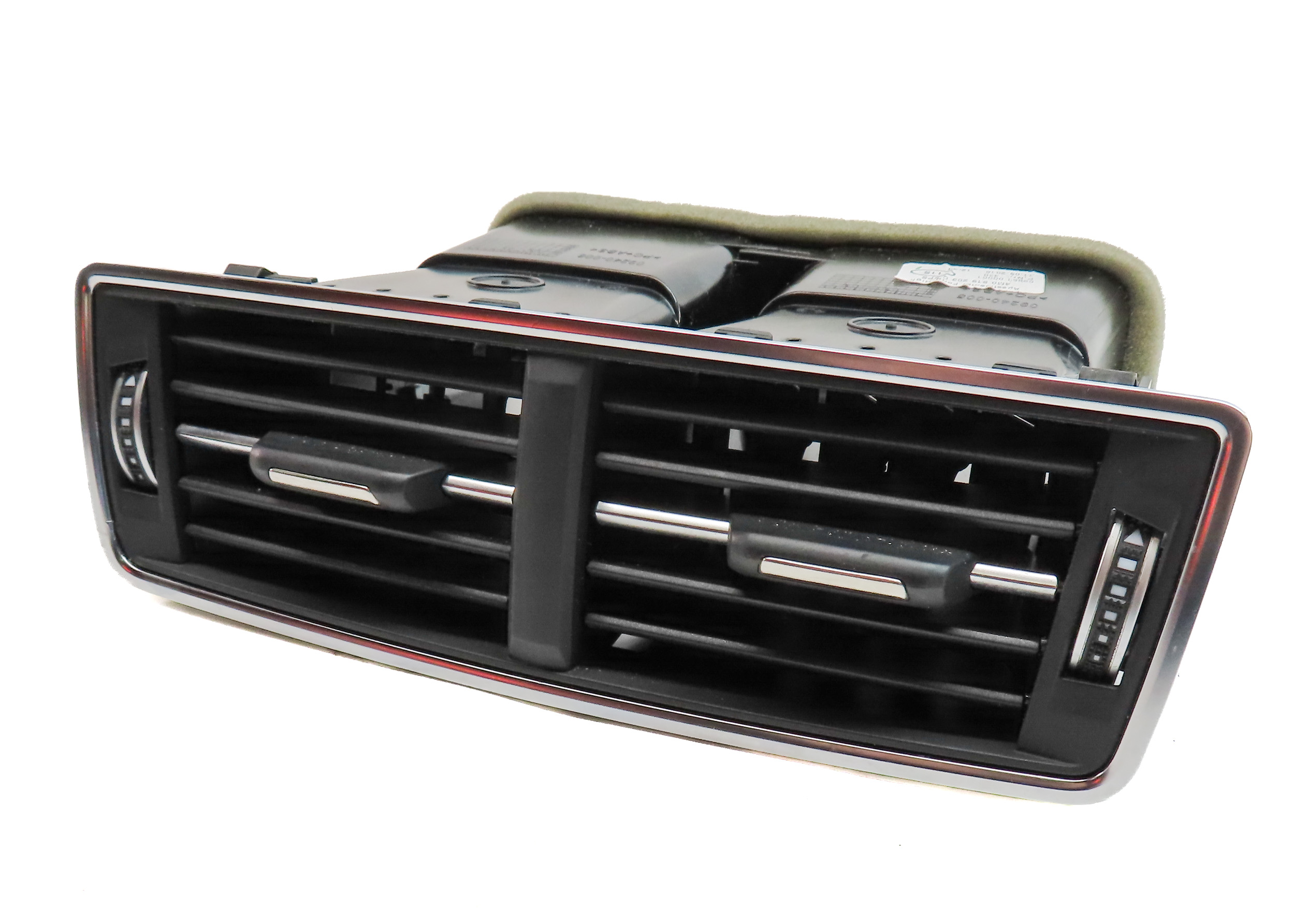 2017 AUDI Q7 (4M) REAR CENTER CONSOLE HEAT AIR AC HVAC DUAL VENT (Black) — exact item pictured
