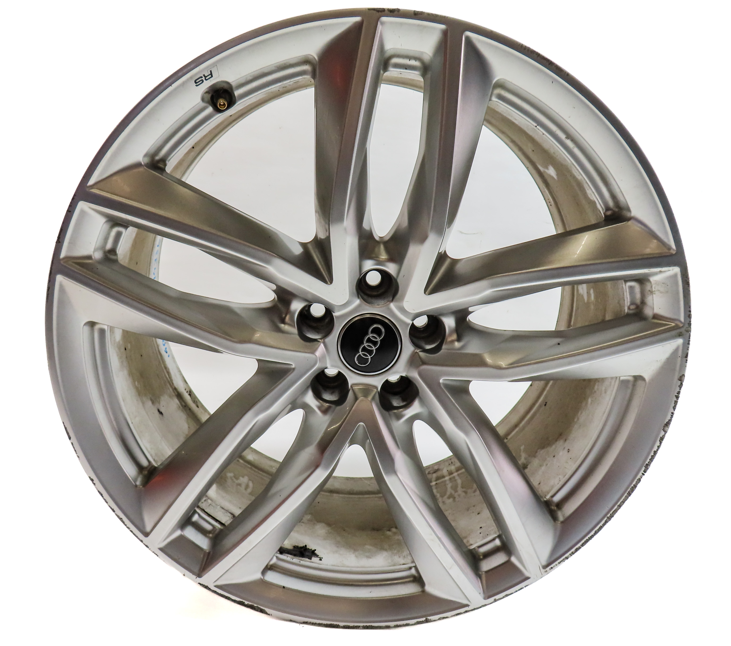 2017-2018 AUDI Q7 (4M) 21x9.5 ALUMINUM ALLOY 5 DOUBLE SPOKE WHEEL RIM — exact item pictured