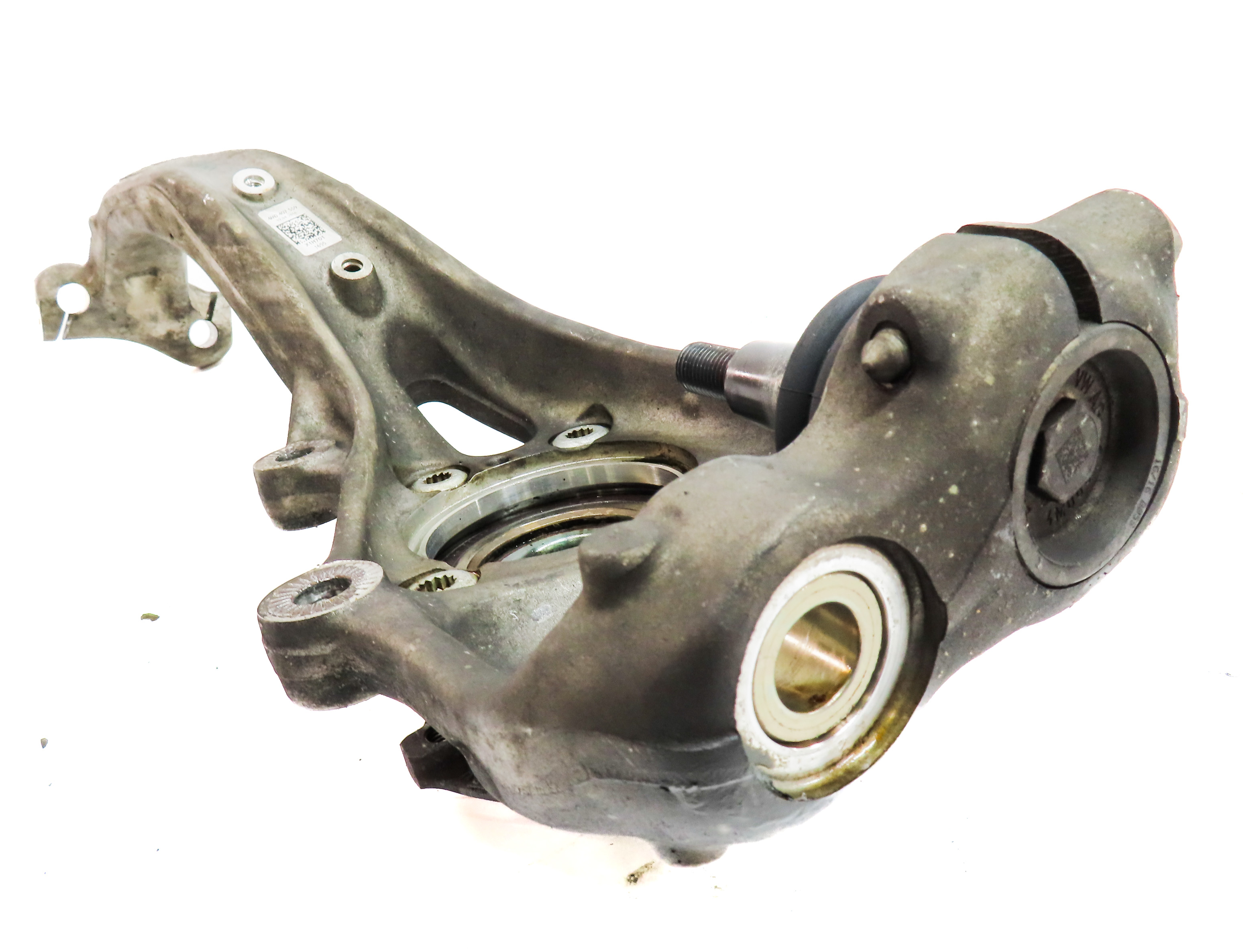 2017-2022 AUDI Q7 (4M) FRONT LEFT DRIVER SPINDLE KNUCKLE WHEEL BEARING HUB — exact item pictured