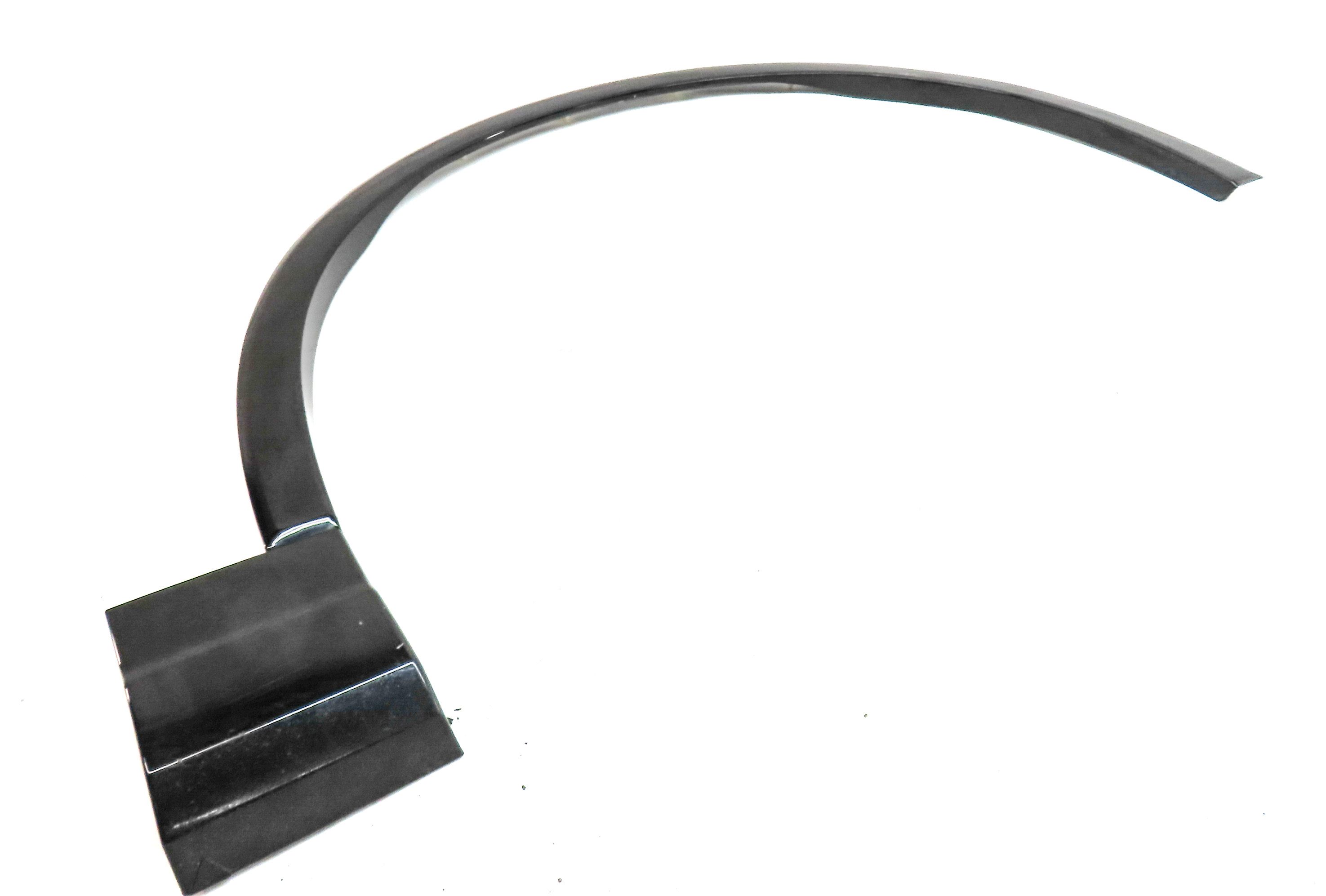 17 AUDI Q7 4M FRONT RIGHT PASSENGER FENDER WHEEL WELL ARCH TRIM MOULDING (Black) — exact item pictured