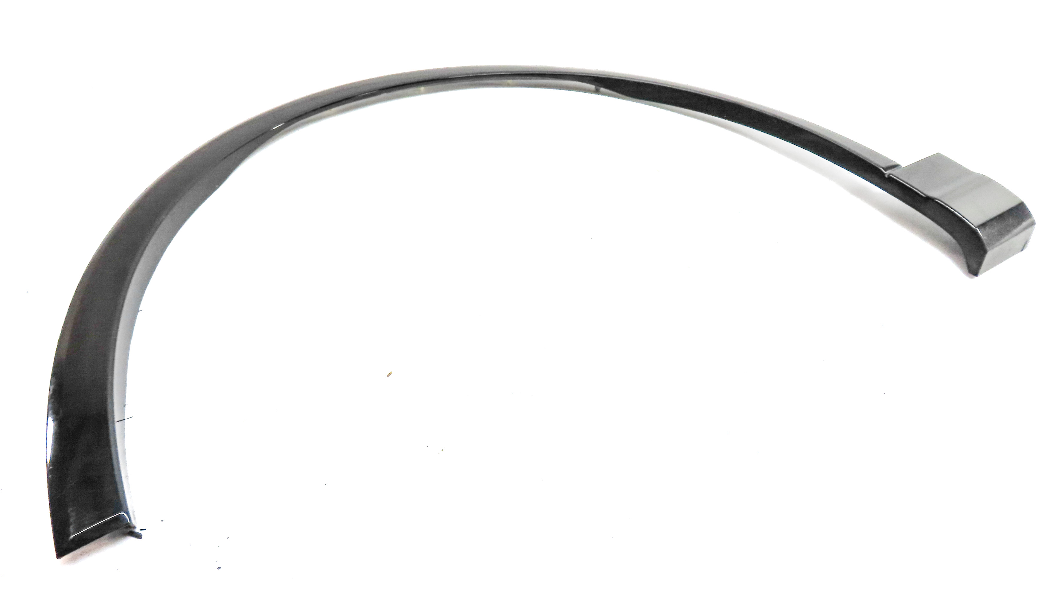 2017 AUDI Q7 (4M) FRONT LEFT DRIVER FENDER WHEEL WELL ARCH TRIM MOULDING (Black) — exact item pictured