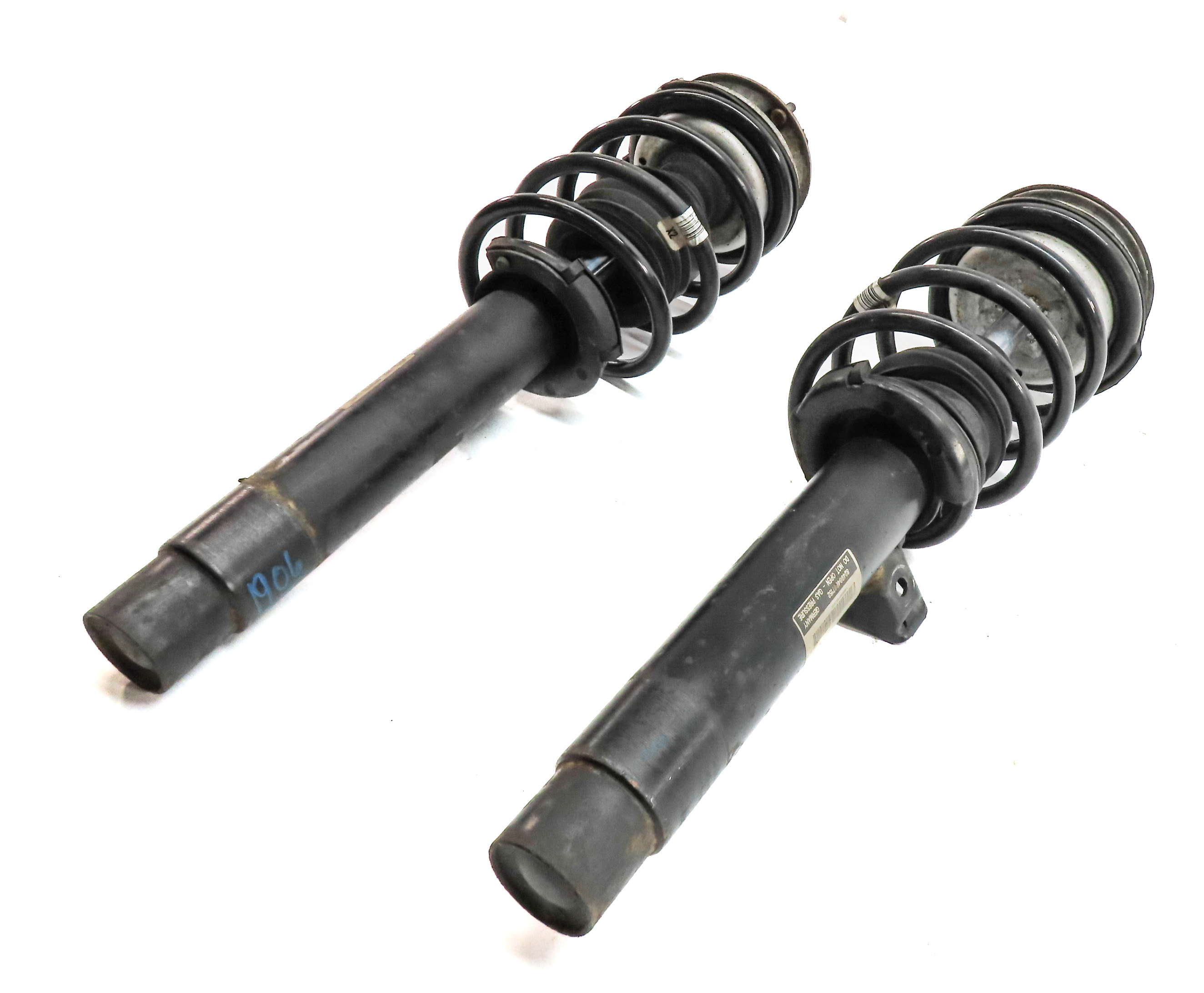 12-15 BMW X1 (E84) AWD FRONT LEFT & RIGHT STANDARD SUSPENSION SHOCK STRUT SET 2 — exact item pictured