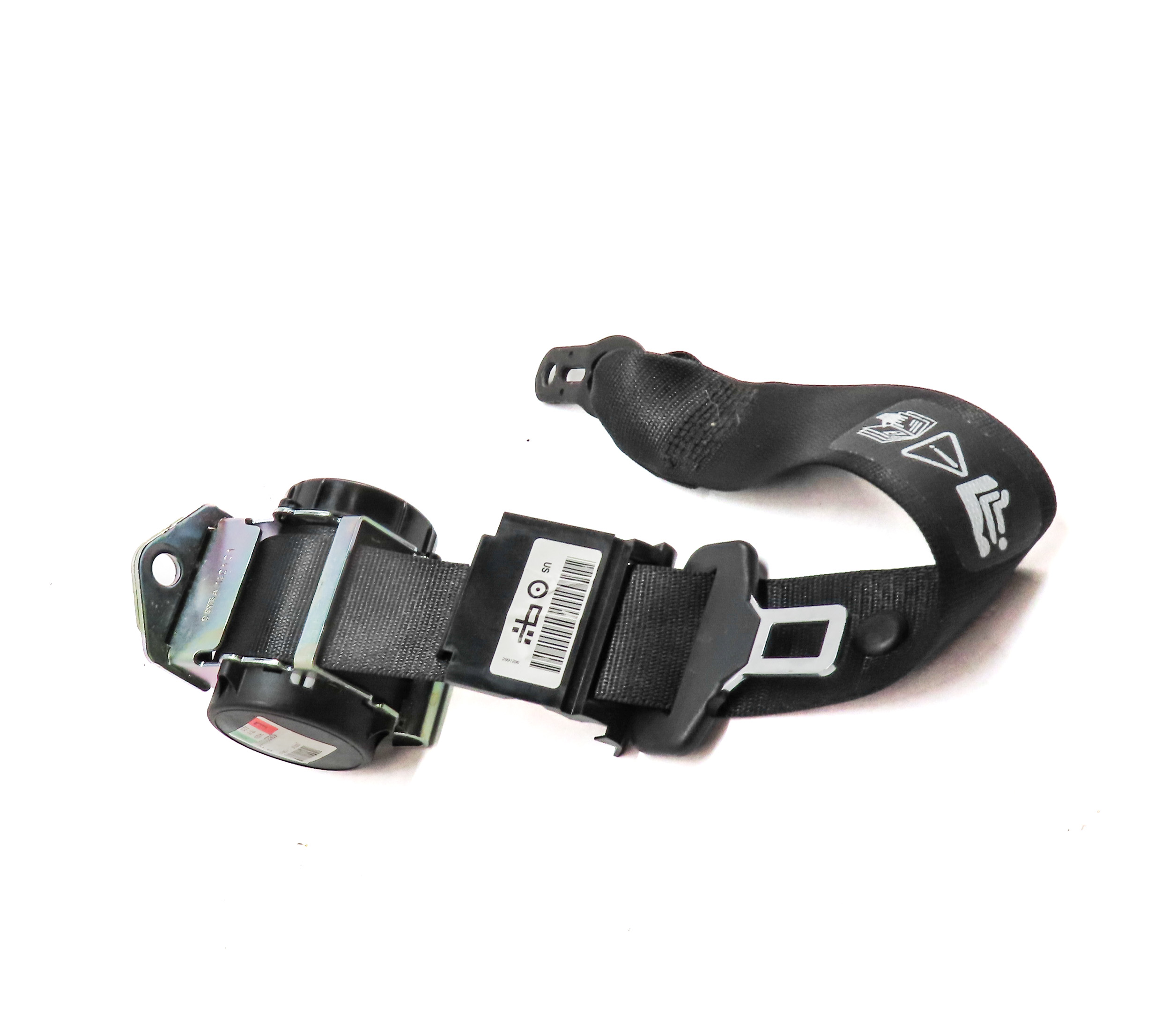2014 BMW X1 (E84) REAR RIGHT SEAT SEATBELT RETRACTOR (Black) — exact item pictured