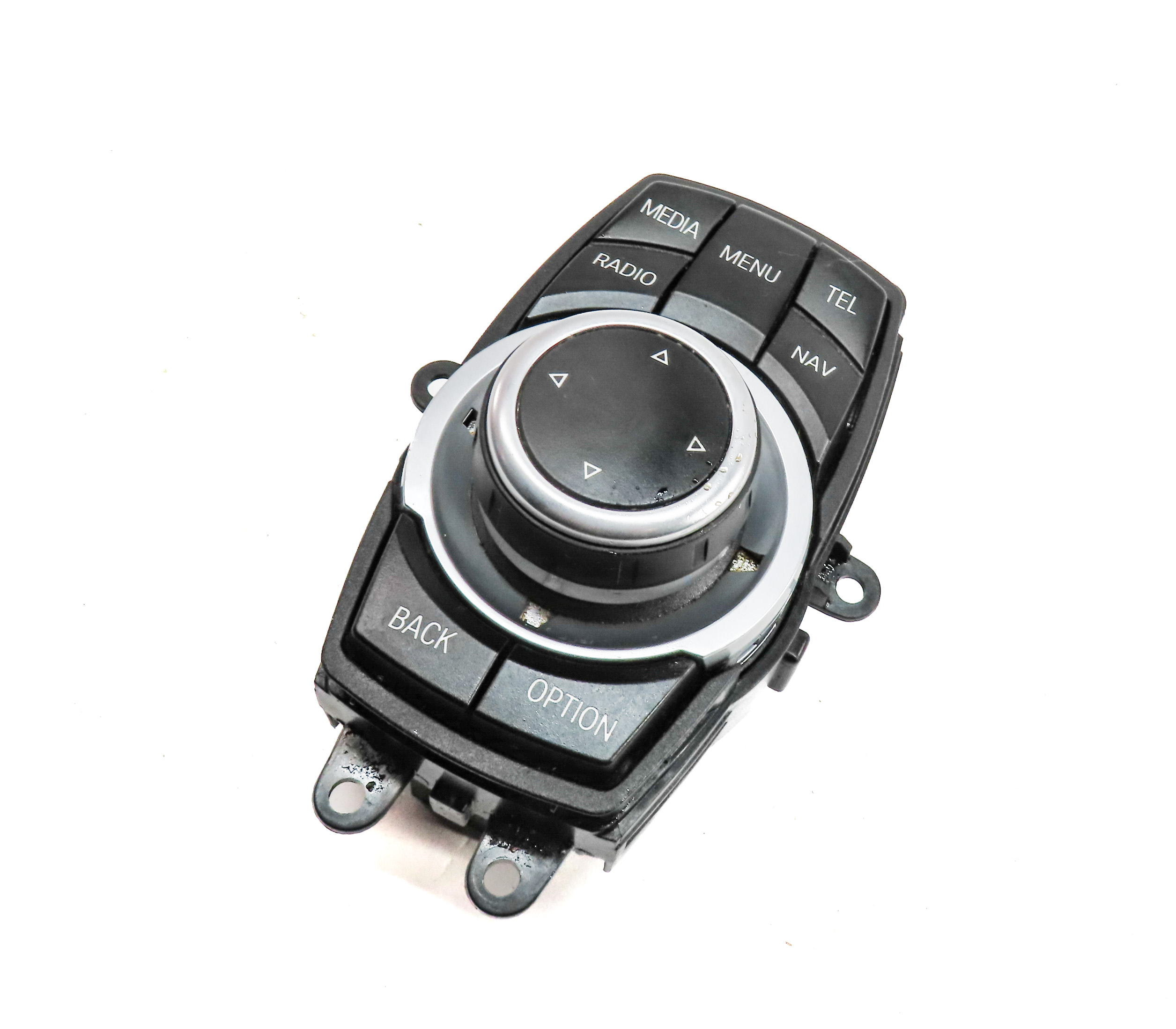 2014 BMW X1 (E84) iDRIVE MEDIA CONTROL KNOB DIAL PANEL — exact item pictured