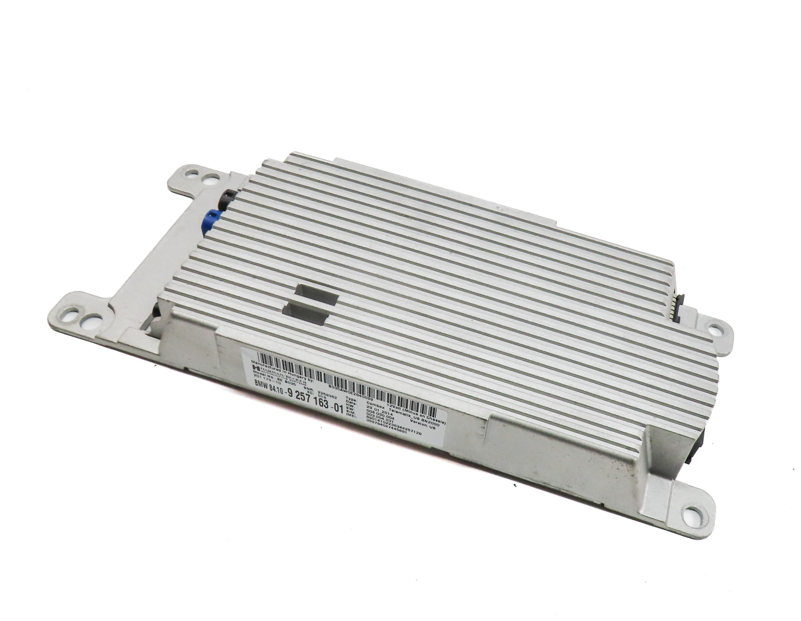 2014 BMW X1 (E84) TELEMATICS COMMUNICATION COMBOX CONTROL MODULE — exact item pictured
