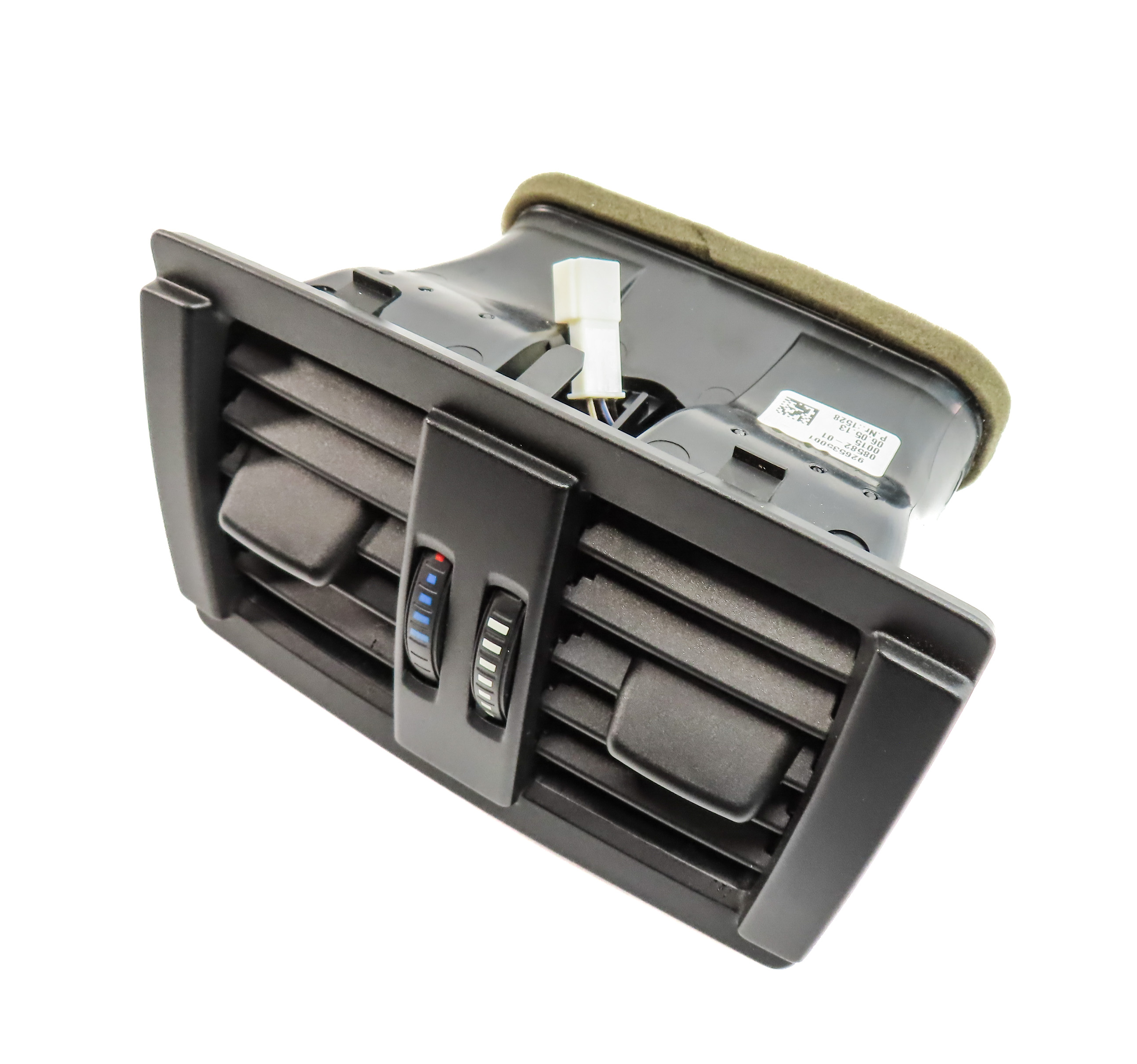 2013 BMW ACTIVE HYBRID 3 (F30) REAR CENTER CONSOLE HEAT AIR AC HVAC DUAL VENT — exact item pictured