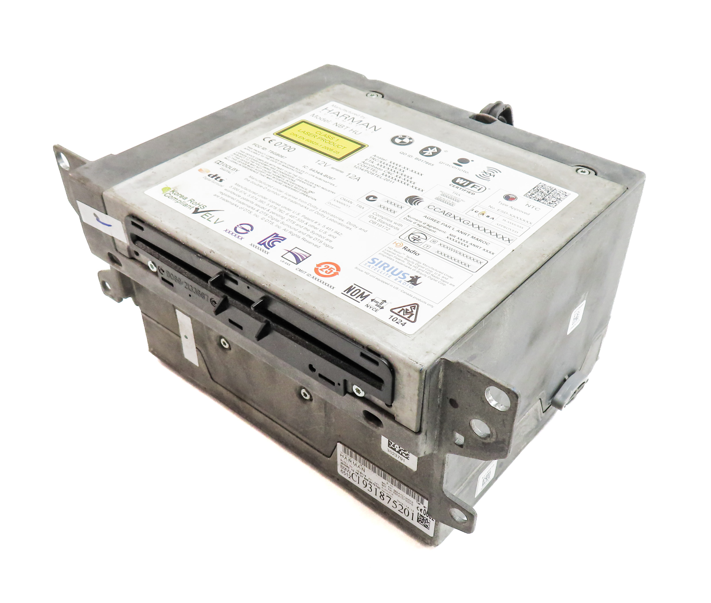 14-16 BMW 2 3 4 5 6 7 X3 X5 X6 (F10 F15 F22 F30 F32) AM/FM CD STEREO RECEIVER — exact item pictured