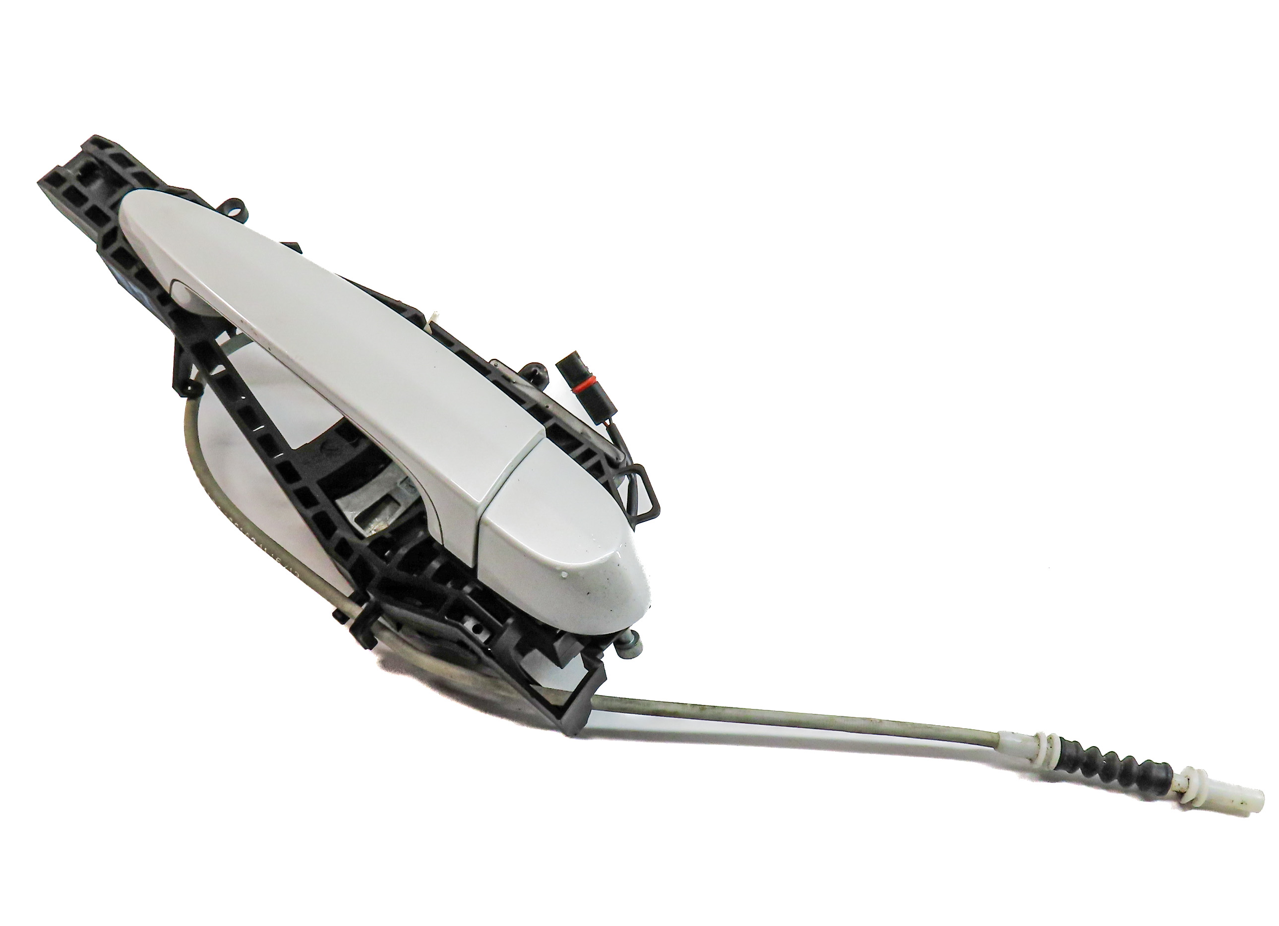 12-19 BMW 228i 328i 330i 335i (F30 F31 F32 F33) RIGHT REAR DOOR HANDLE (White) — exact item pictured