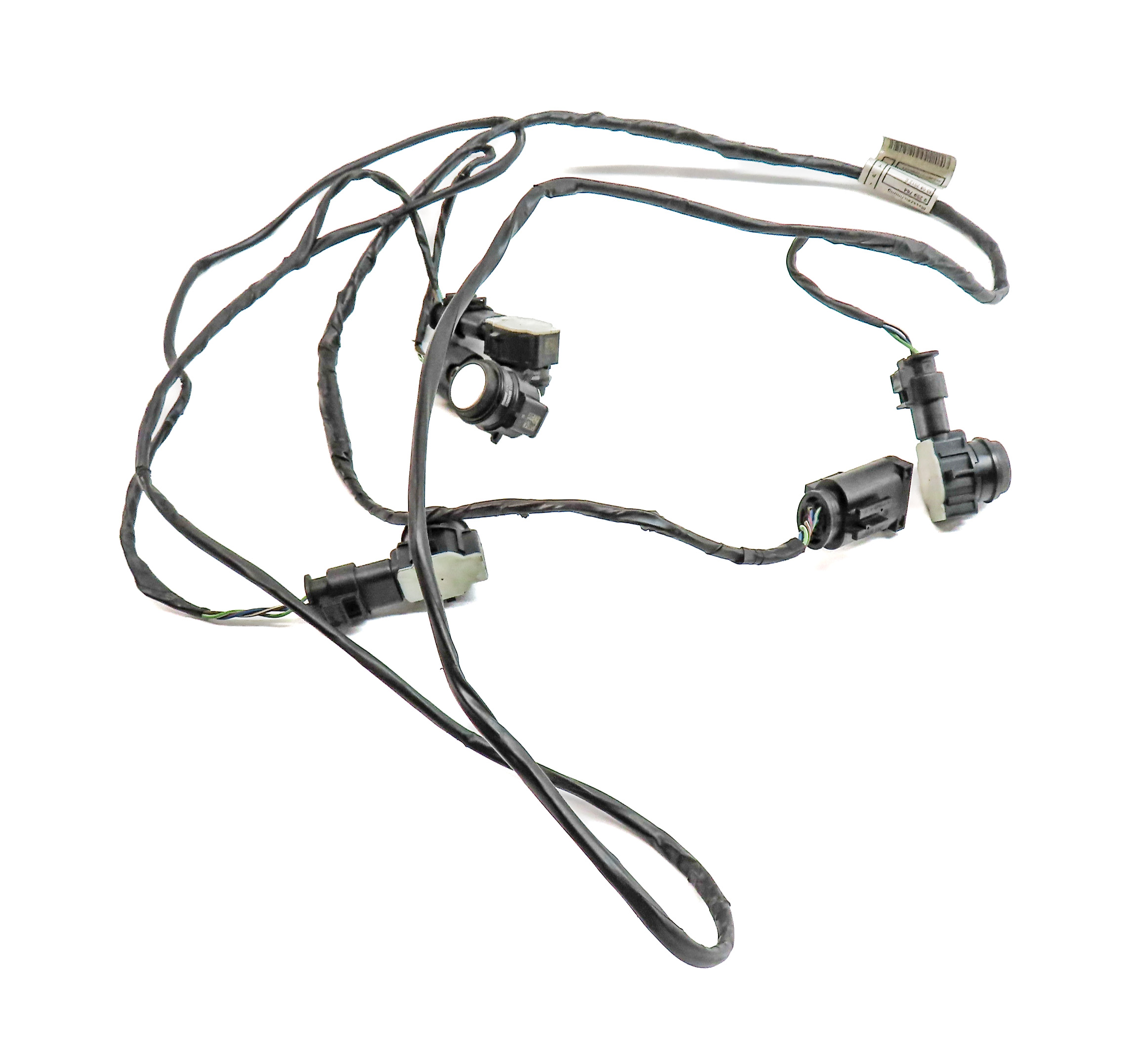13 BMW ACTIVE HYBRID 3 (F30) FRONT PARK ASSIST PDC DISTANCE CONTROL SENSOR SET/4 — exact item pictured