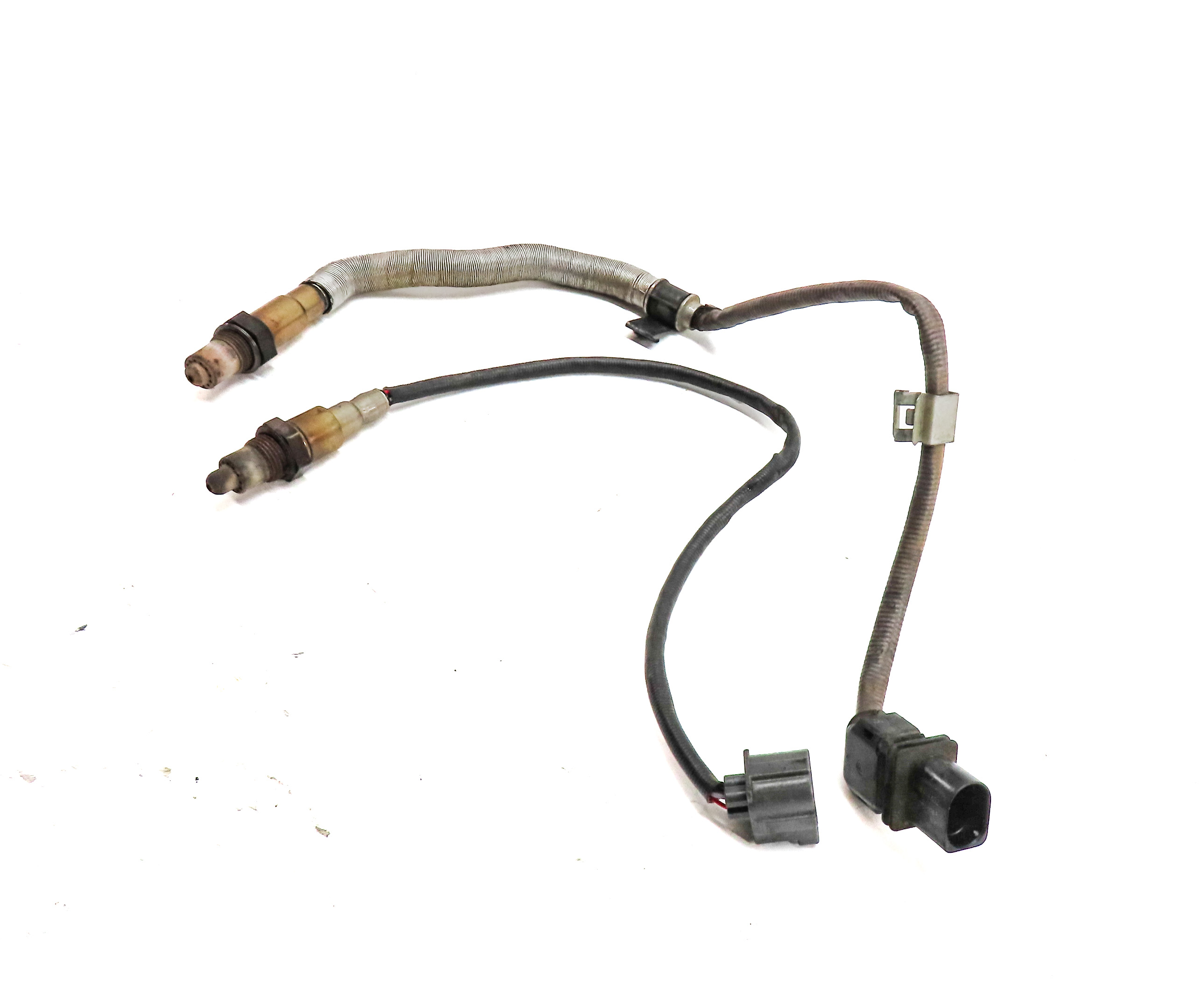 2015 MERCEDES C300 (W205) 2.0L ENGINE OXYGEN O2 LAMBDA PROBE WIRE SENSOR SET/2 — exact item pictured