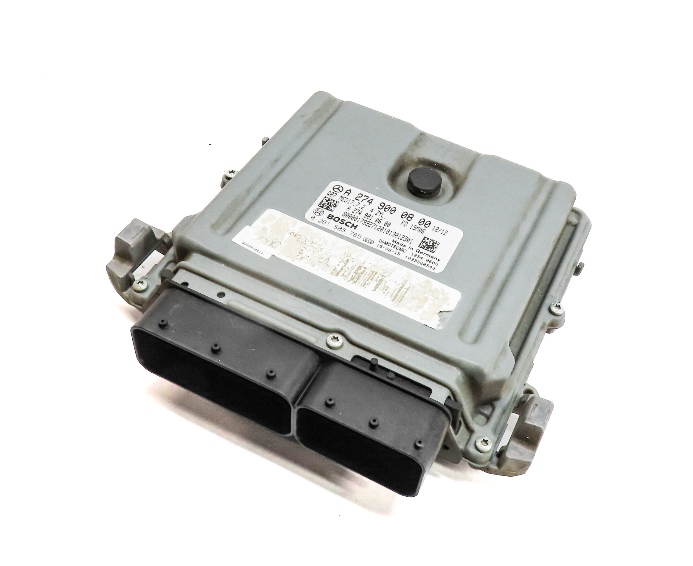 15-16 MERCEDES C300 C350E (W205) 2.0. TURBO M274 ENGINE CONTROL MODULE COMPUTER — exact item pictured