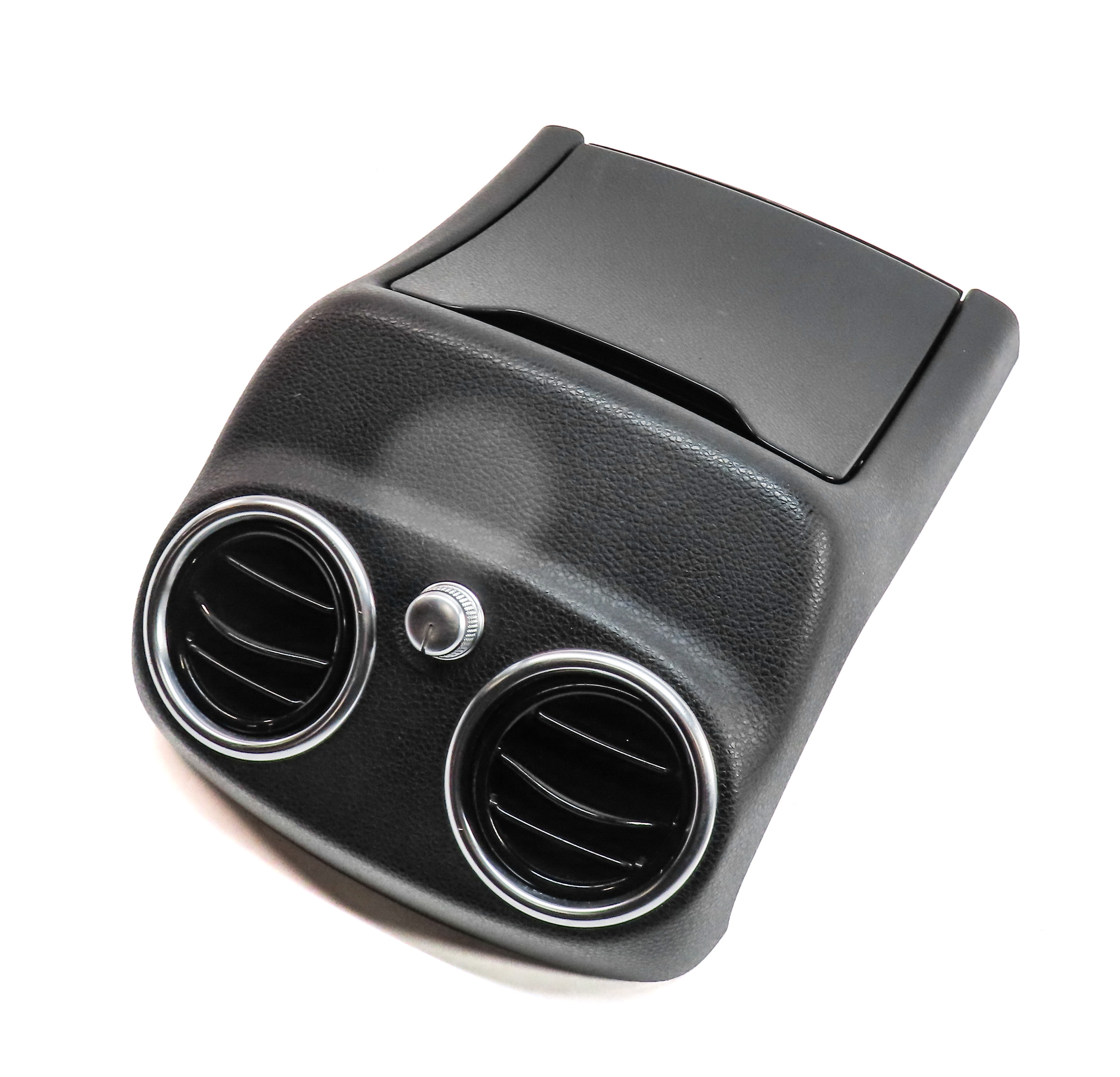 2015 MERCEDES C300 (W205) REAR CENTER CONSOLE HEAT AIR AC VENT (Black/Silver) — exact item pictured