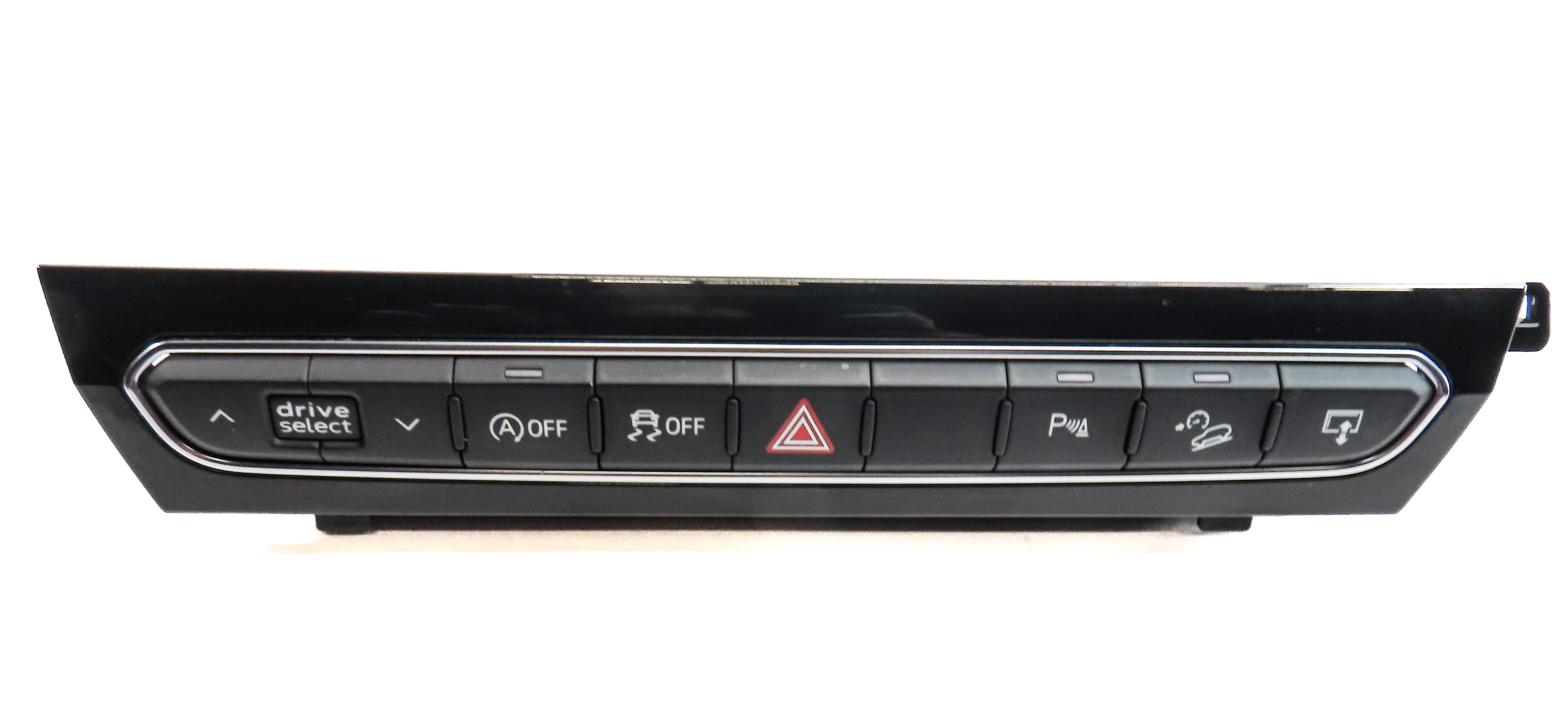 17 AUDI Q7 4M HAZARD AUTO START HILL DESCENT PARK ASSIST TRACTION CONTROL PANEL — exact item pictured