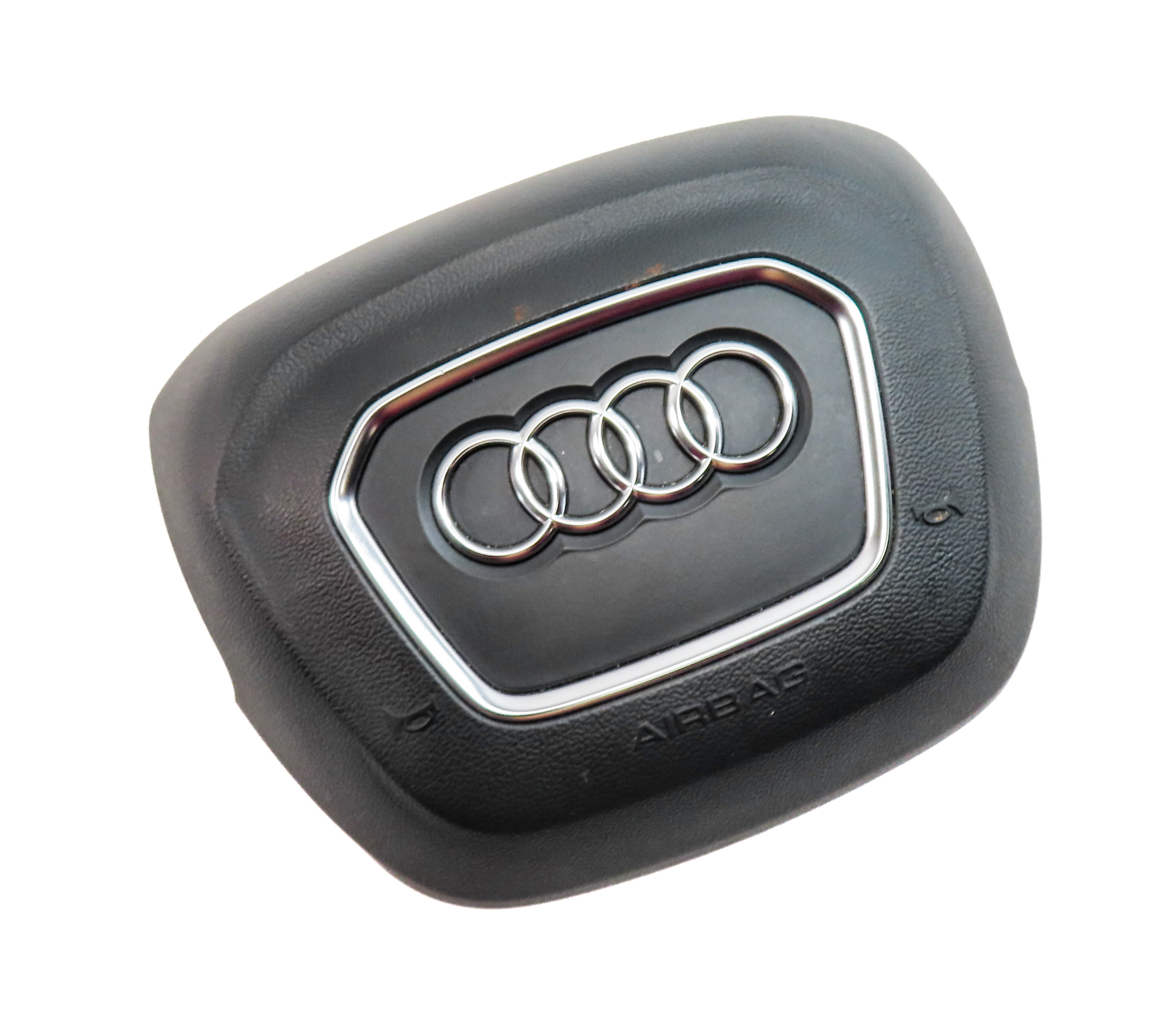 2017-2019 AUDI Q7 (4M) FRONT LEFT DRIVER STEERING WHEEL AIRBAG AIR BAG (Black) — exact item pictured