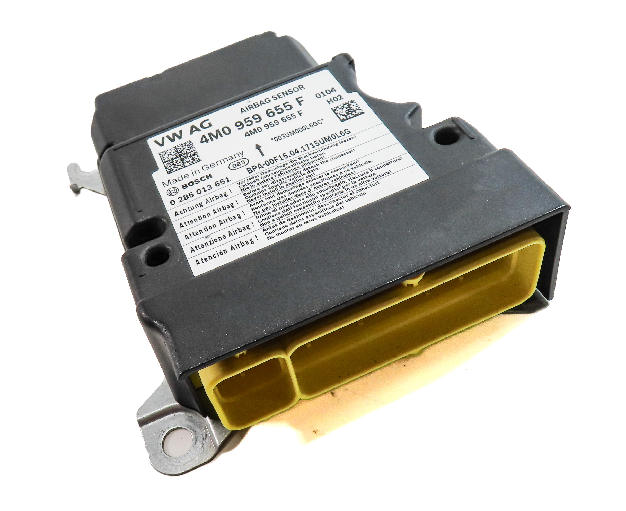 2017-2020 AUDI Q7 (4M) SRS BAG CONTROL MODULE — exact item pictured