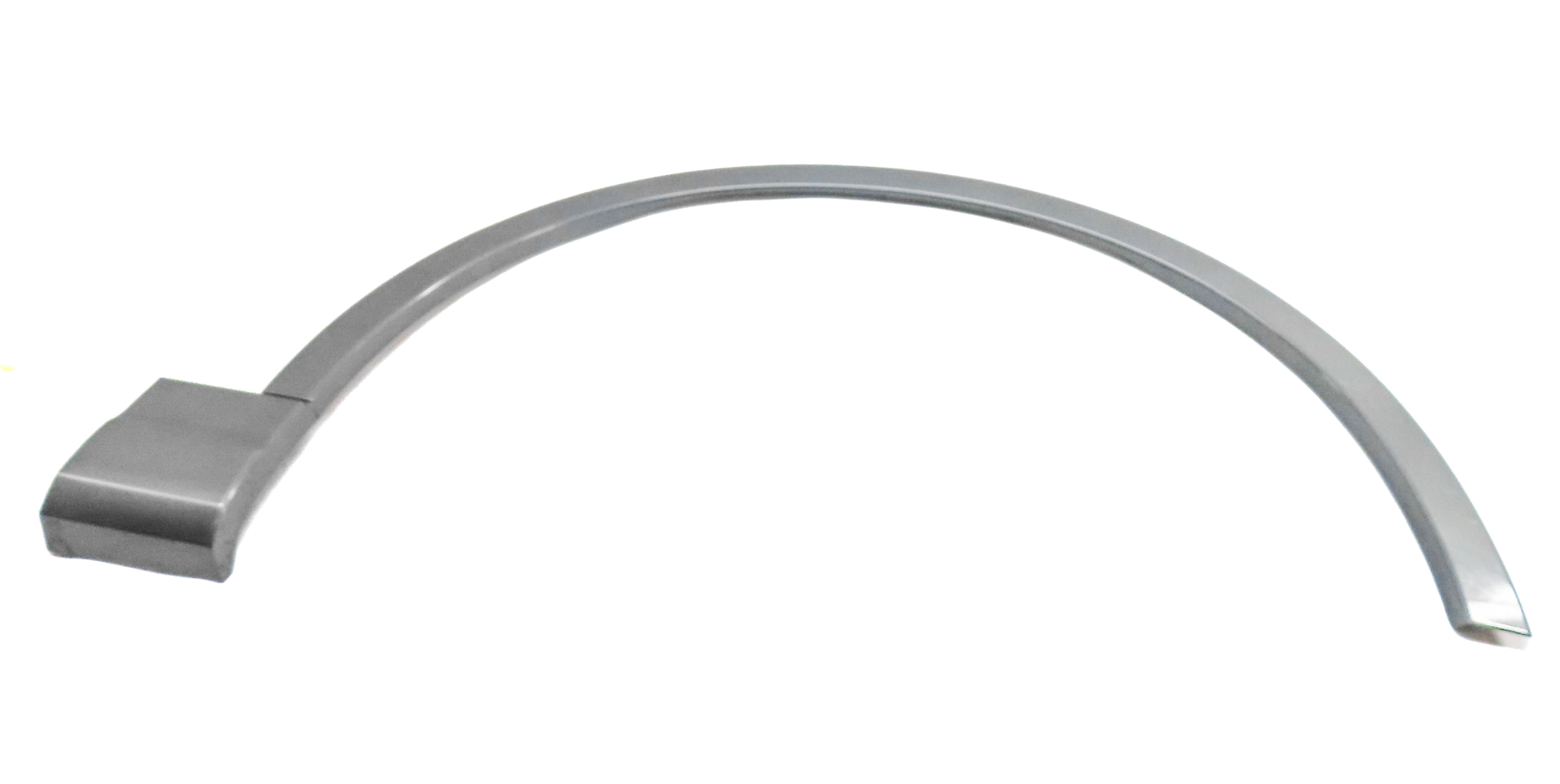 17 AUDI Q7 4M FRONT RIGHT PASSENGER FENDER WHEEL WELL ARCH TRIM MOULDING (Gray) — exact item pictured