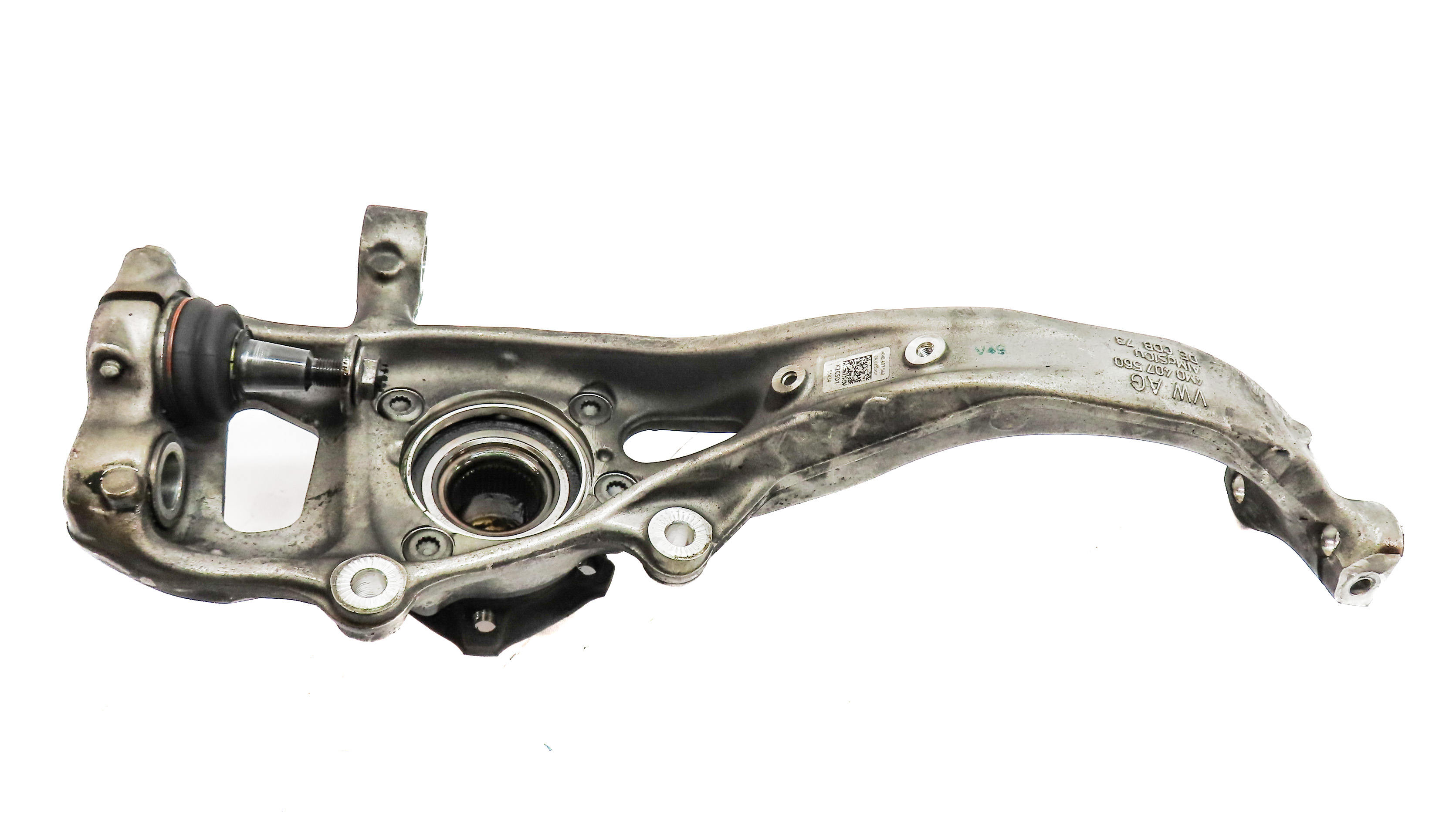 2017-2020 AUDI Q7 (4M) FRONT RIGHT PASSENGER SPINDLE KNUCKLE WHEEL BEARING HUB — exact item pictured