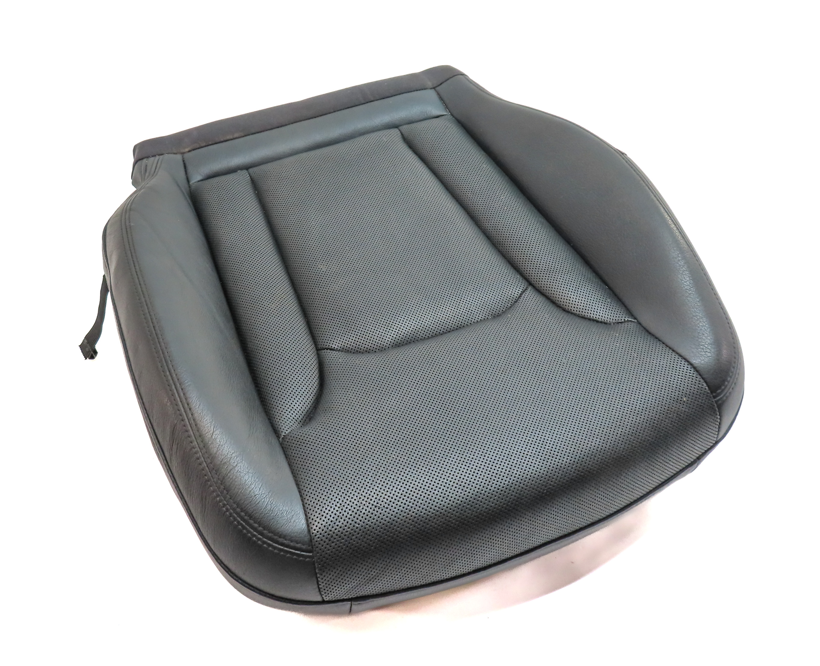 2017 AUDI Q7 (4M) RIGHT PASSENGER MEMORY LOWER VENT HEAT SEAT CUSHION (Black) — exact item pictured