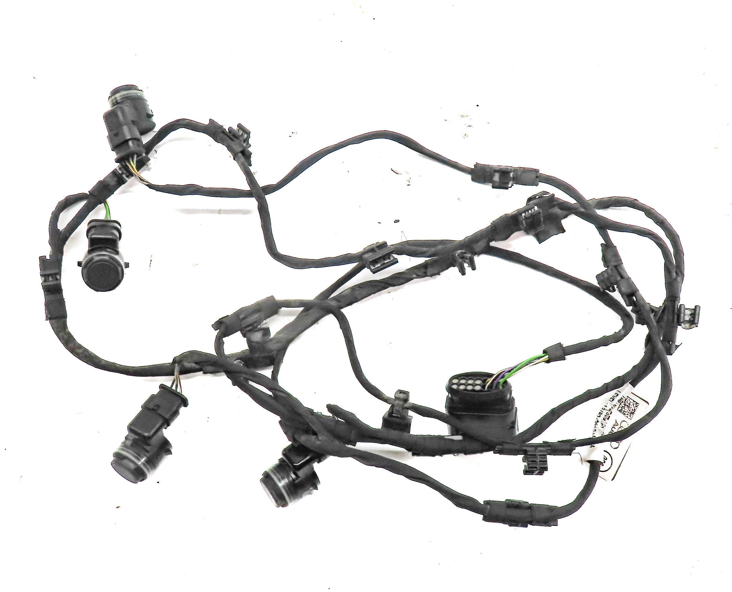 2017 AUDI Q7 (4M) FRONT PARK ASSIST PDC DISTANCE CONTROL SENSOR SET/4 (Gray) — exact item pictured