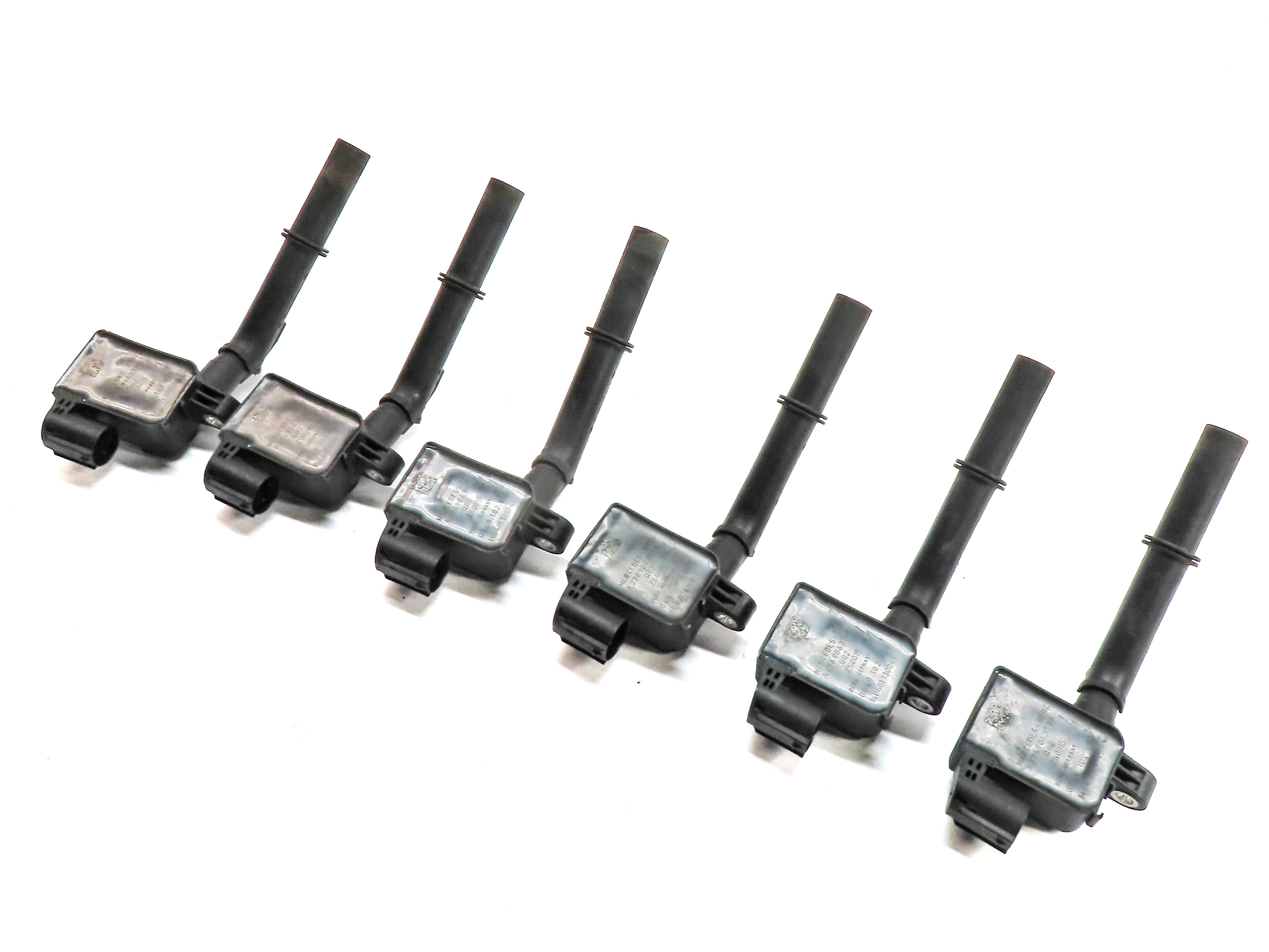 13-18 MERCEDES C E G GL GLS ML S CLASS (W166 W218 W222 X166) IGNITION COIL SET 6 — exact item pictured