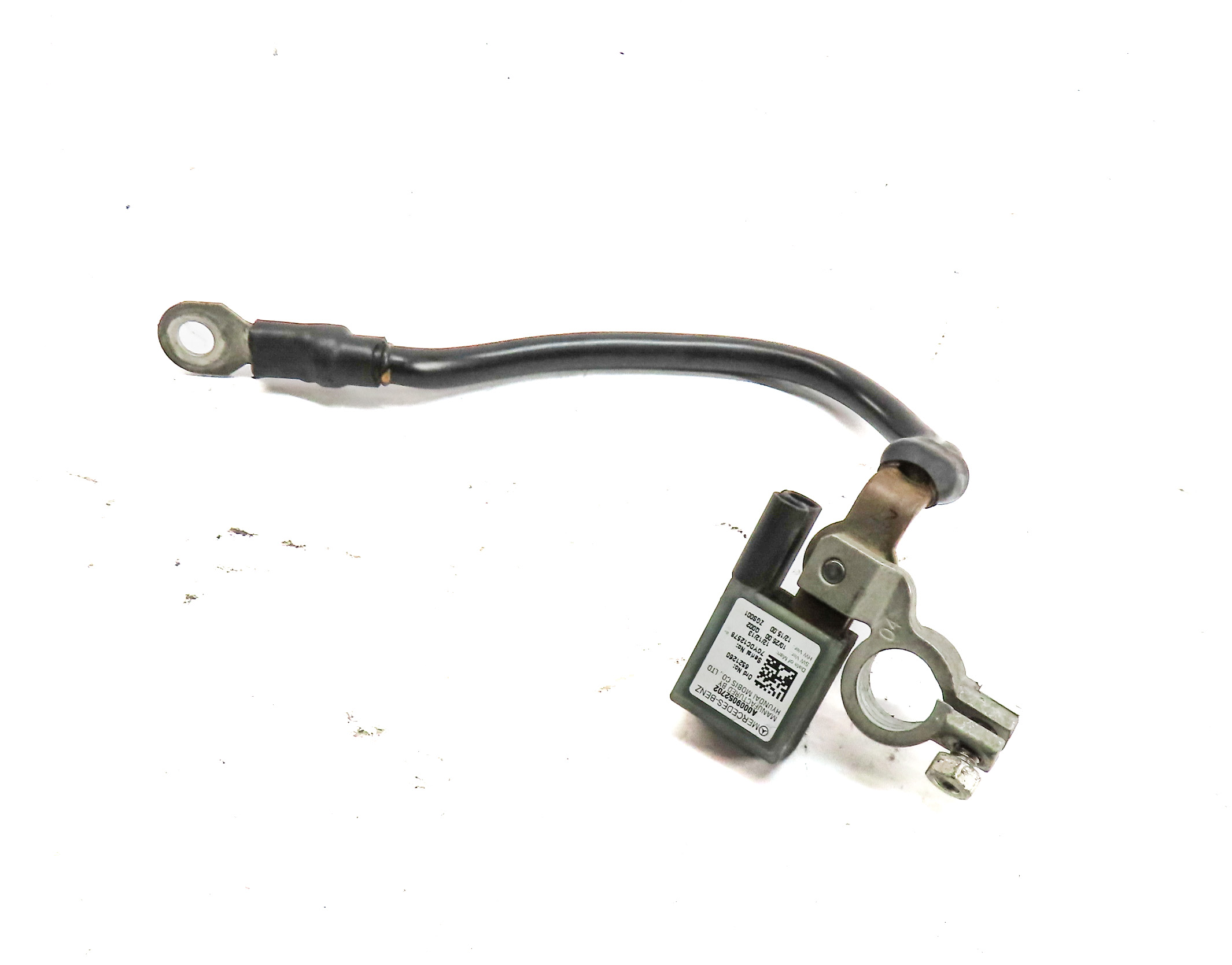 2014 MERCEDES GLK350 (X204) 3.5L 276.957 ENGINE NEGATIVE BATTERY TERMINAL CABLE — exact item pictured