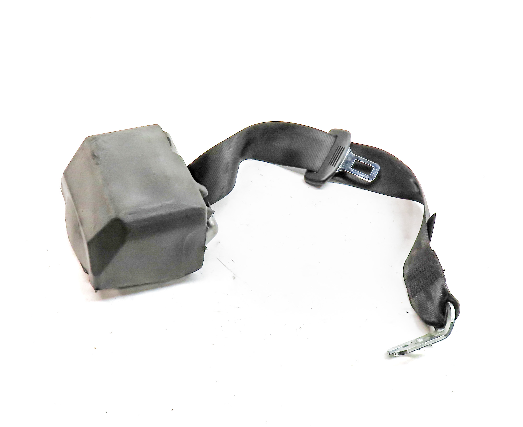 2014 AUDI S5 COUPE (B8 8T) REAR LEFT SEAT SEATBELT RETRACTOR (Black) — exact item pictured