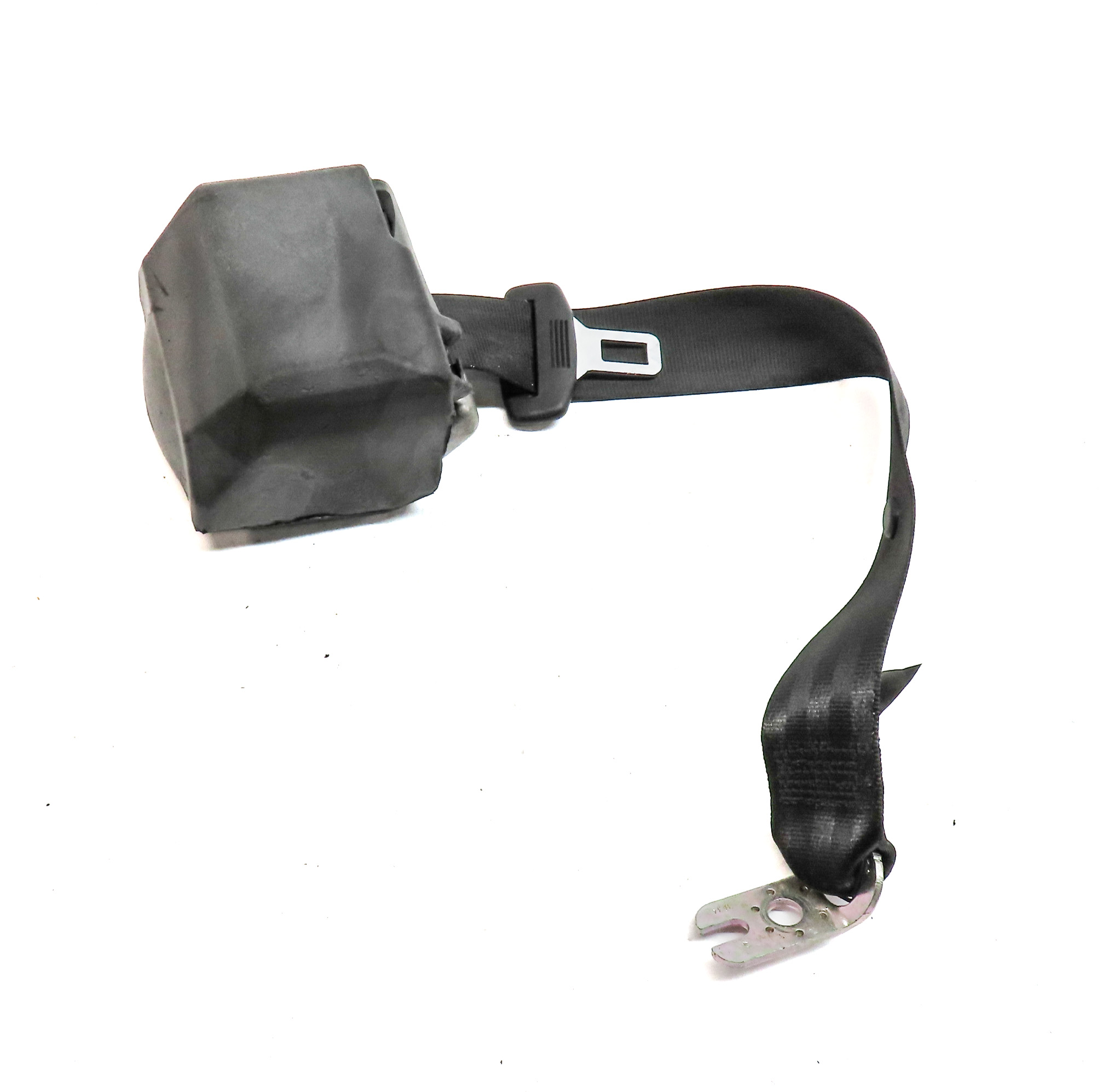 2014 AUDI S5 COUPE (B8 8T) REAR RIGHT SEAT SEATBELT RETRACTOR (Black) — exact item pictured