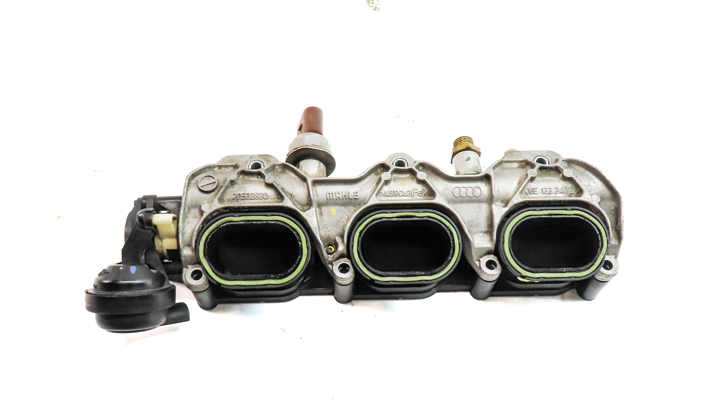 12-17 A6 A7 Q5 S5 SQ5 3.0L SUPER LEFT & RIGHT INTAKE MANIFOLD DIFFUSER RAIL SET — exact item pictured