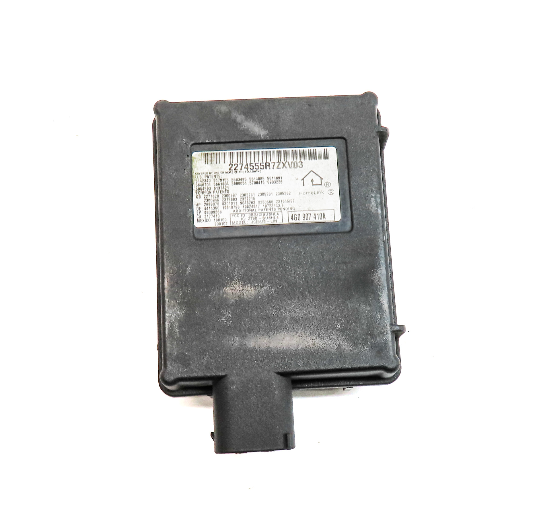 2014 AUDI S5 COUPE (B8 8T) GARAGE DOOR OPENER HOMELINK CONTROL MODULE — exact item pictured
