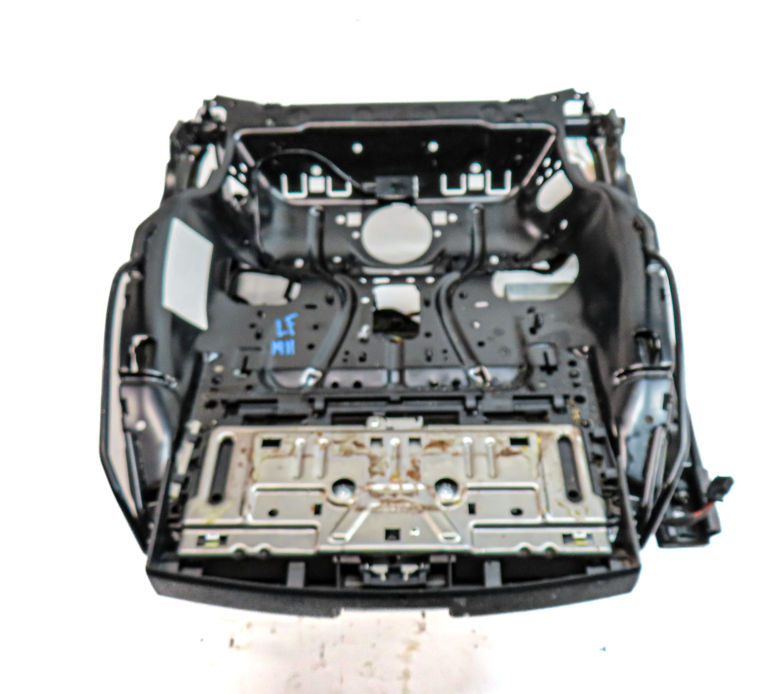 2014-2017 AUDI S5 (B8 8T) COUPE - LEFT FRONT DRIVER SPORT SEAT TRACK w/ MOTORS — exact item pictured