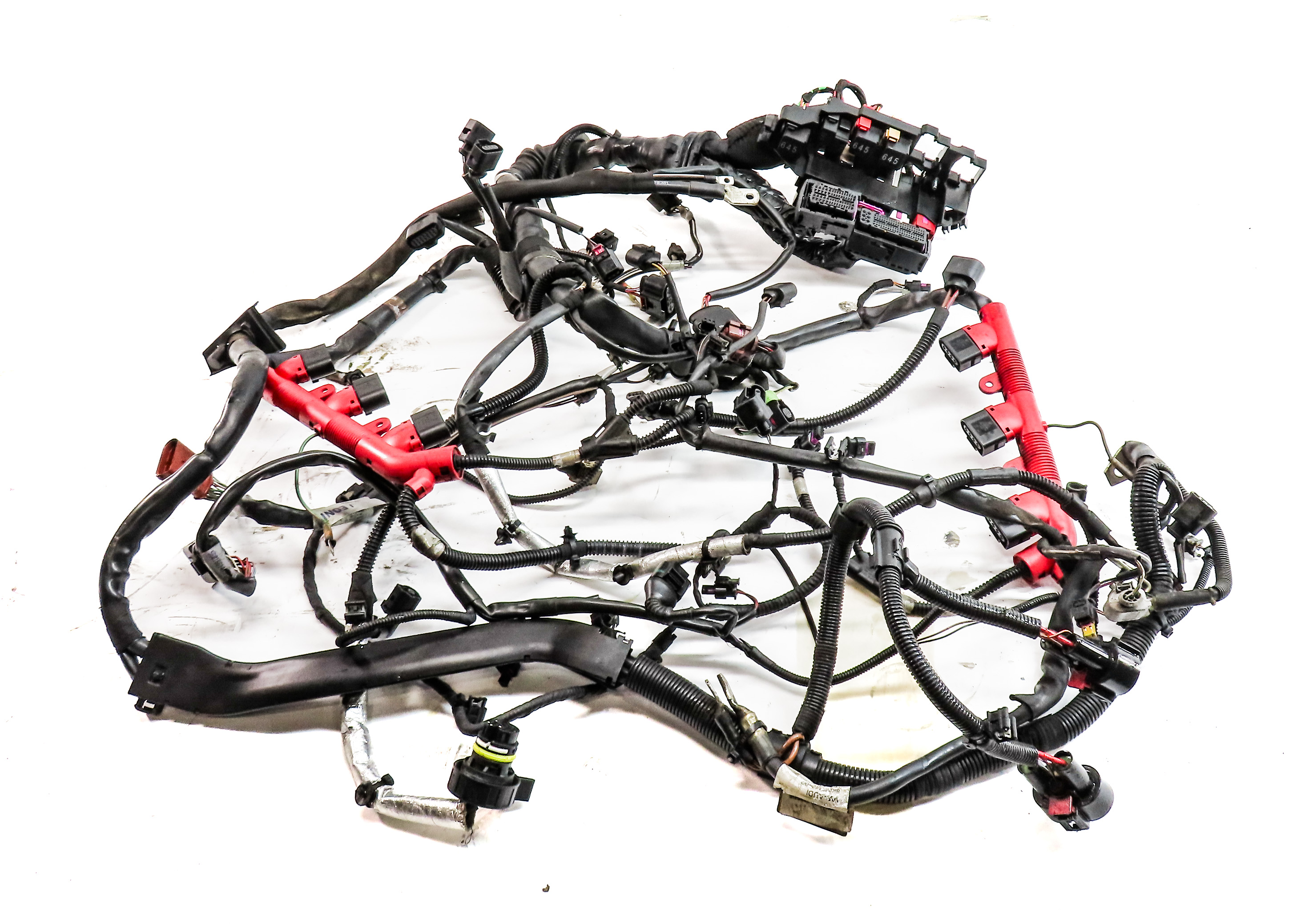 2014 AUDI S5 COUPE (B8 8T) 3.0L SUPER (CTUB) ENGINE MOTOR WIRE WIRING HARNESS — exact item pictured