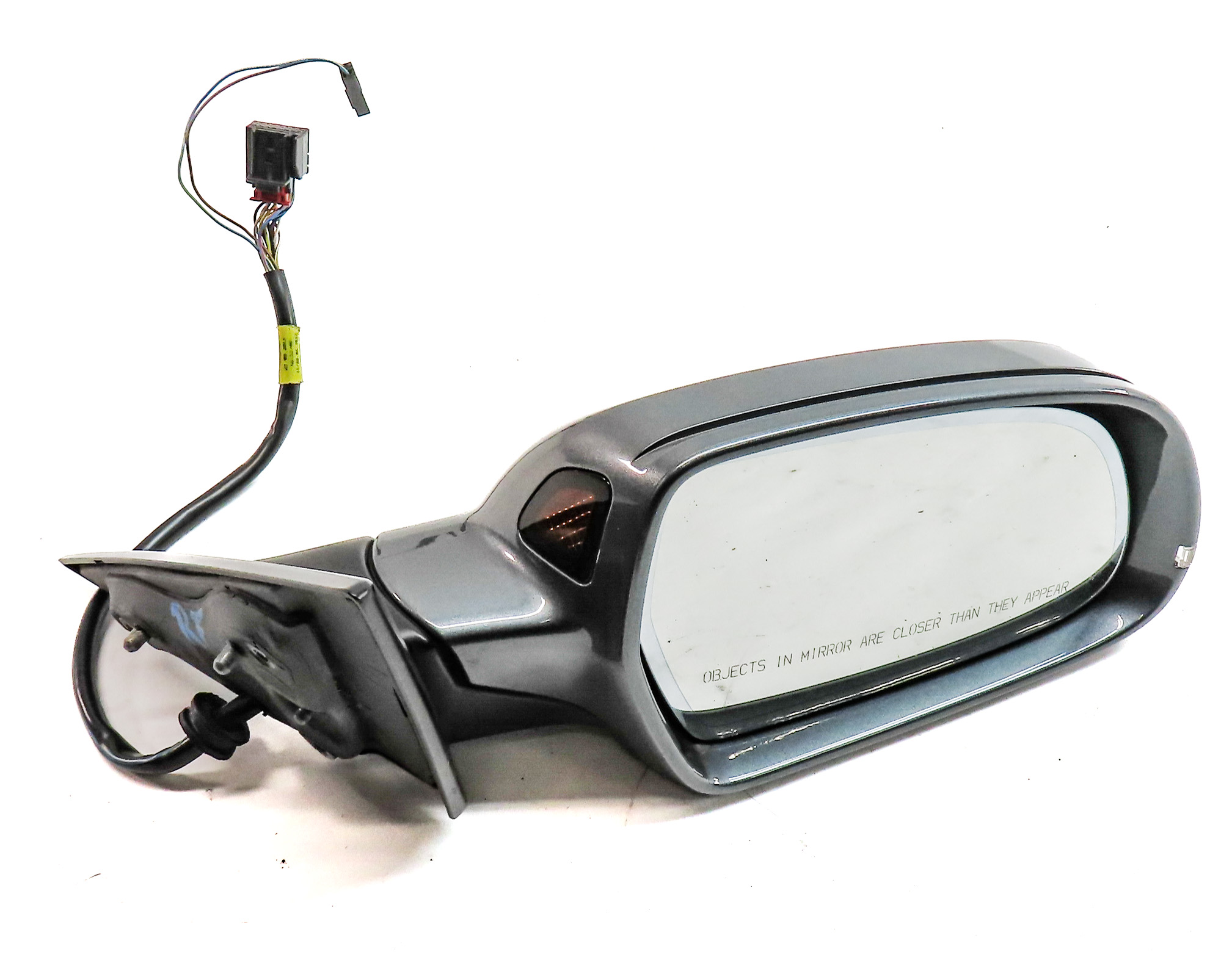 08-14 AUDI A5 S5 B8 8T COUPE RIGHT HEAT BLIND MEMORY AUTO DIM DOOR MIRROR (Gray) — exact item pictured