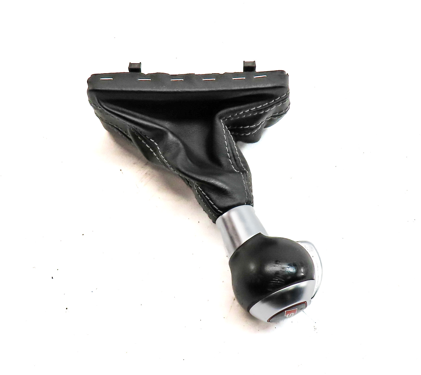 2014 AUDI S5 COUPE (B8 8T) AUTOMATIC TRANSMISSION GEAR SHIFT KNOB HANDLE w/BOOT — exact item pictured