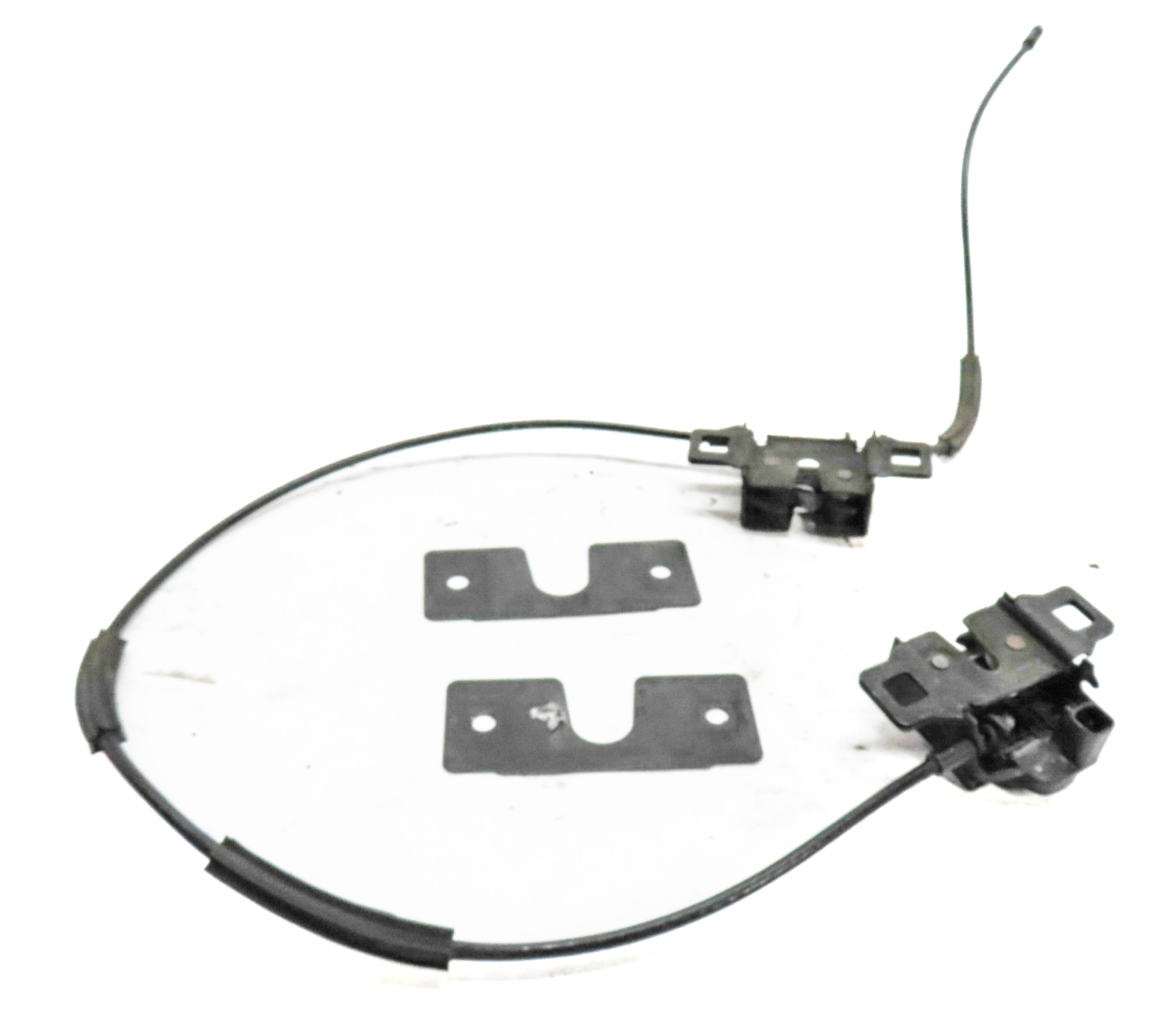 2018 LAND ROVER DISCOVERY (L462) FRONT HOOD LID LEFT & RIGHT LATCH CABLE SET — exact item pictured