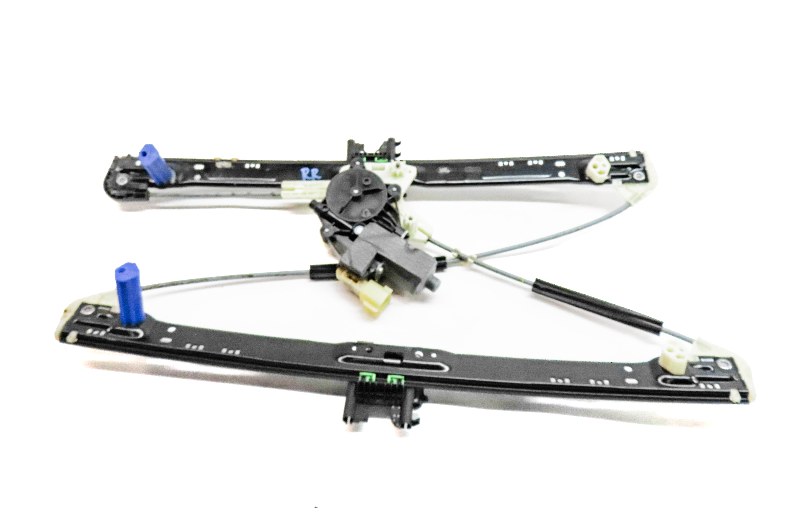 17-21 LAND ROVER DISCOVERY L462 REAR RIGHT DOOR WINDOW REGULATOR w/ MOTOR — exact item pictured