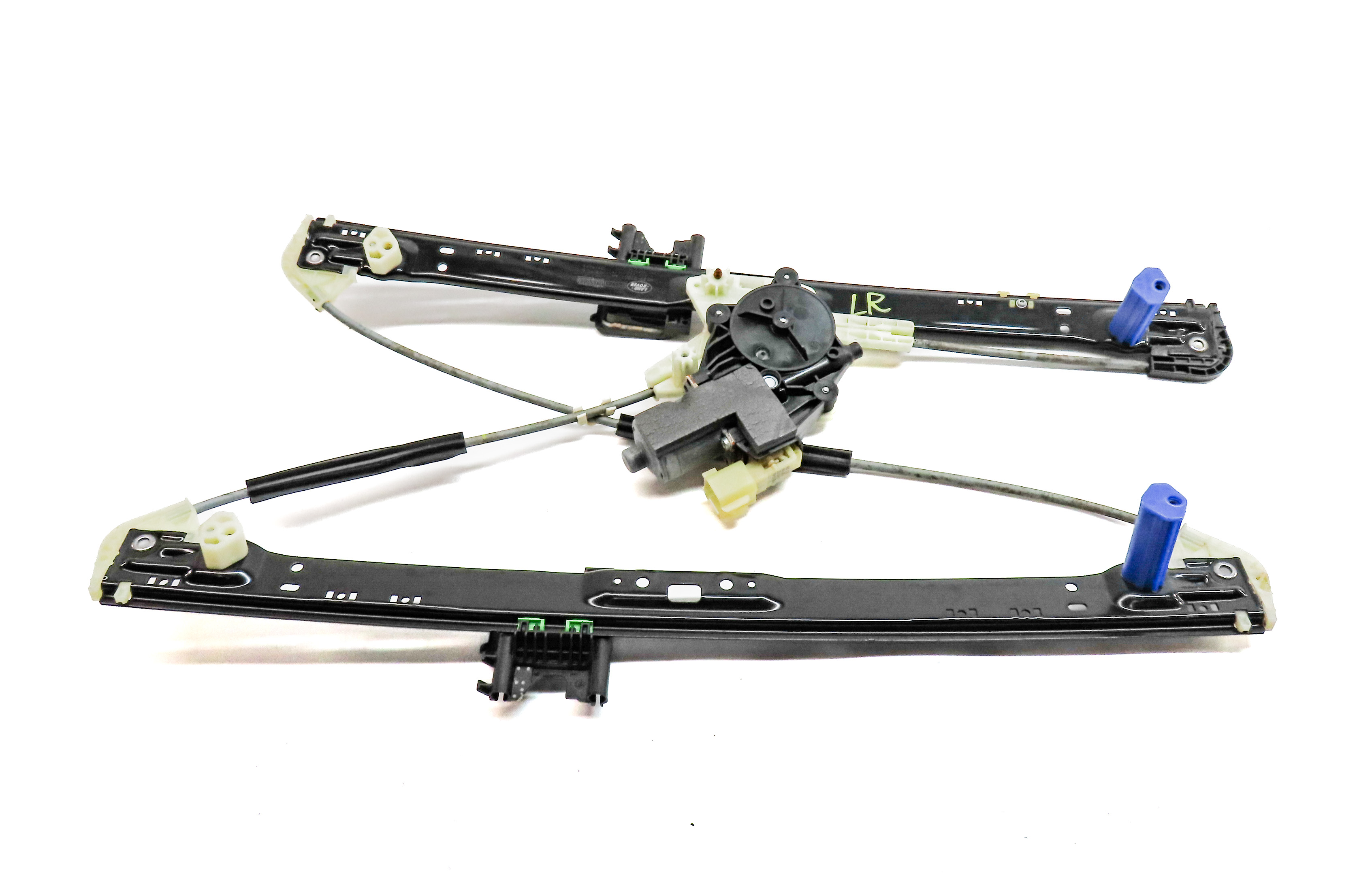 17-21 LAND ROVER DISCOVERY L462 REAR LEFT DOOR WINDOW REGULATOR w/ MOTOR — exact item pictured