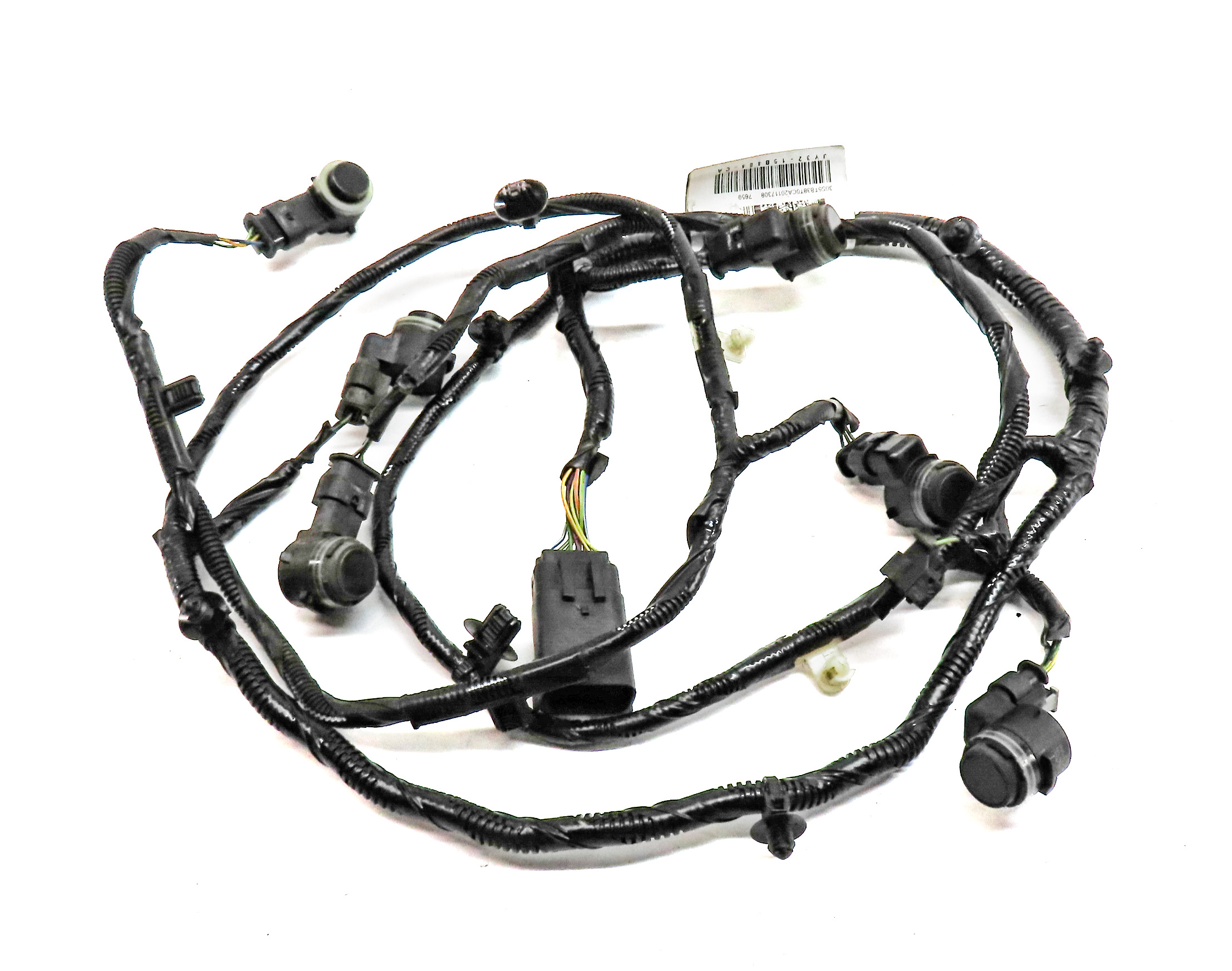 2018 LAND ROVER DISCOVERY (L462) REAR PARK ASSIST PDC WIRE SENSOR SET/6 (White) — exact item pictured